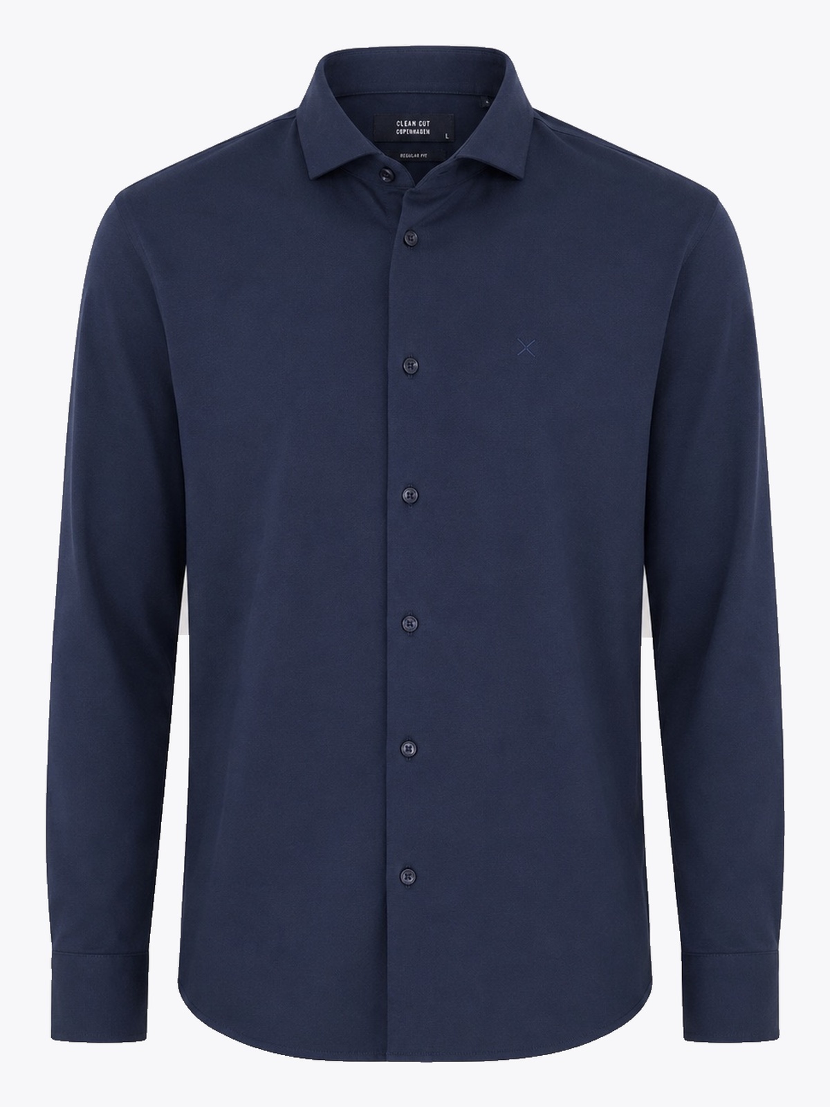 Clean Cut Copenhagen Emil Stretch Shirt Navy