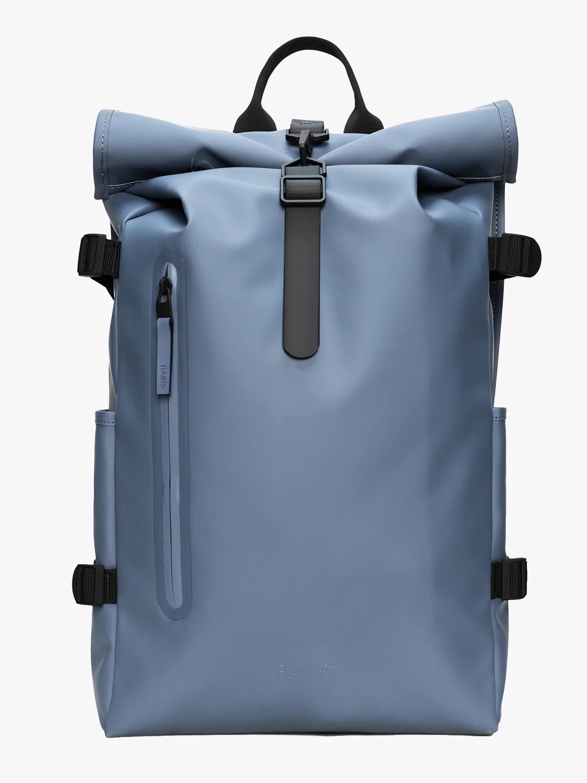 Rains Rolltop Rucksack Large Blue Dusk