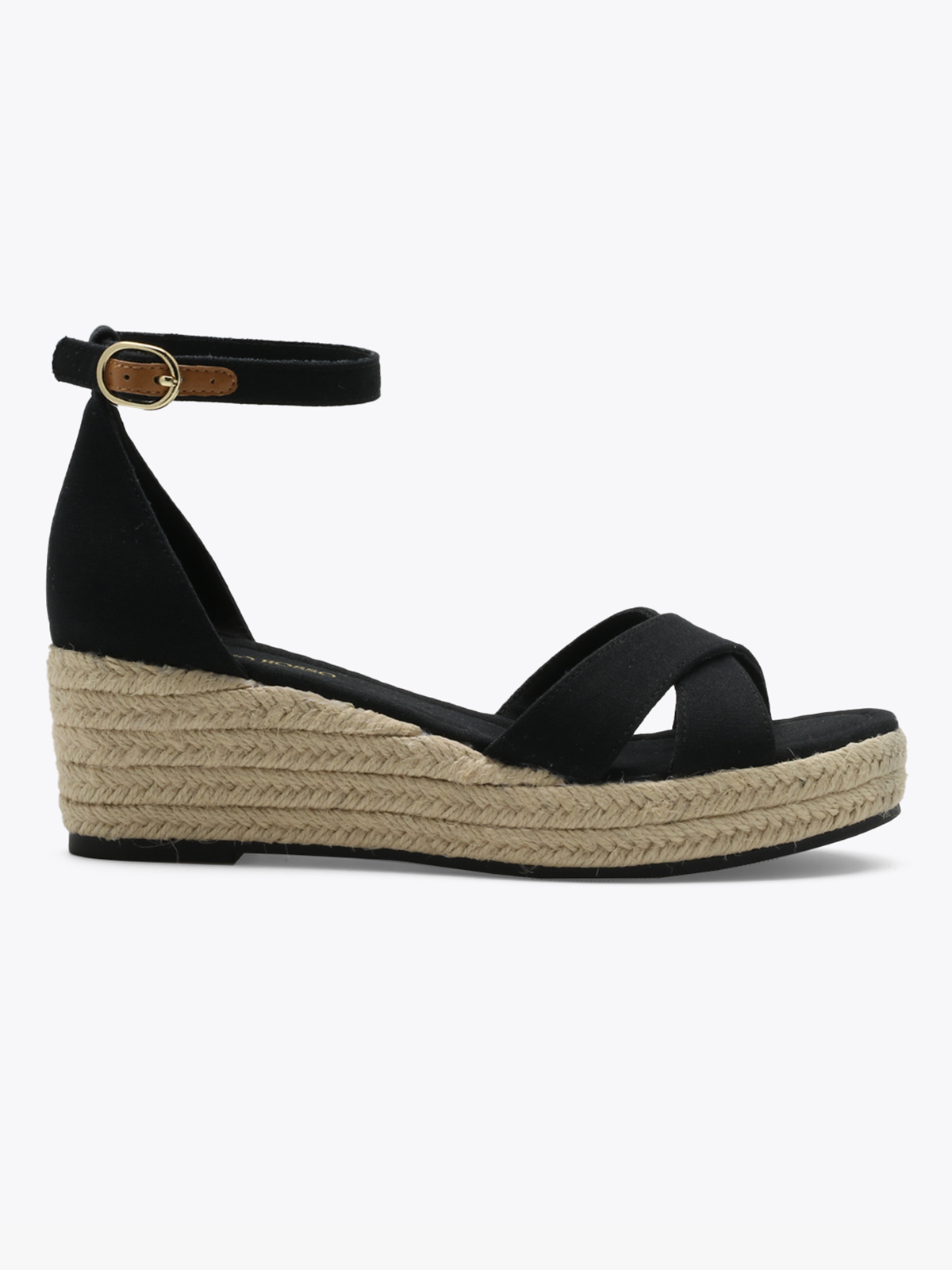 Roberto Rosso Azra Espadrille Wedge Black
