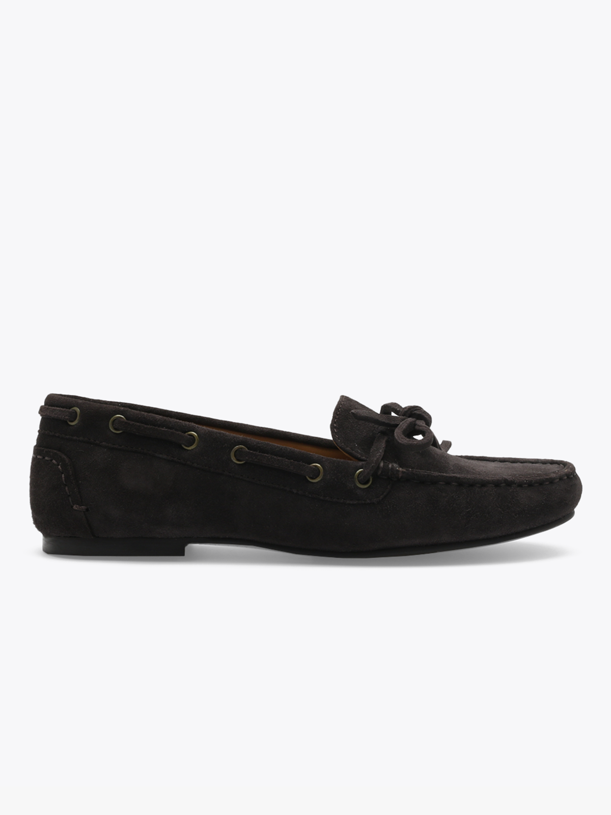 Roberto Rosso Nara Loafer suede Dark Brown