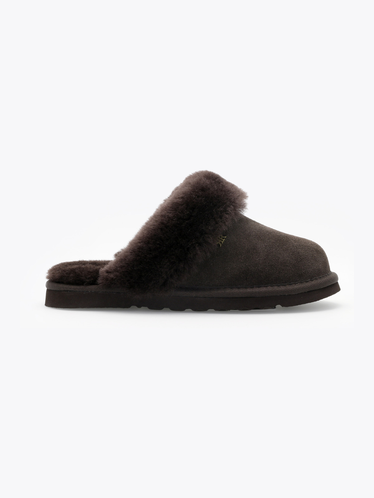 Roberto Rosso Sheepskin Slipper Coffee Brown