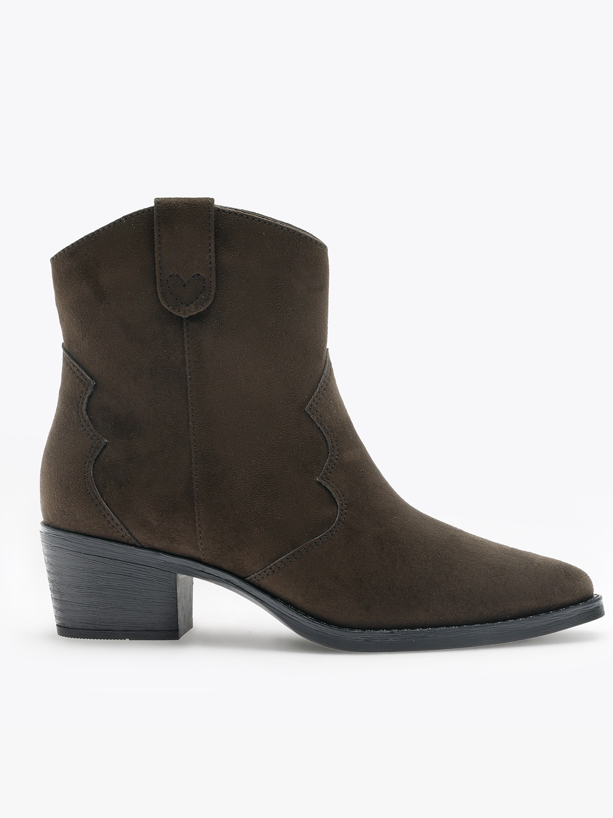 Roberto Rosso Western Boot Low Dark Brown