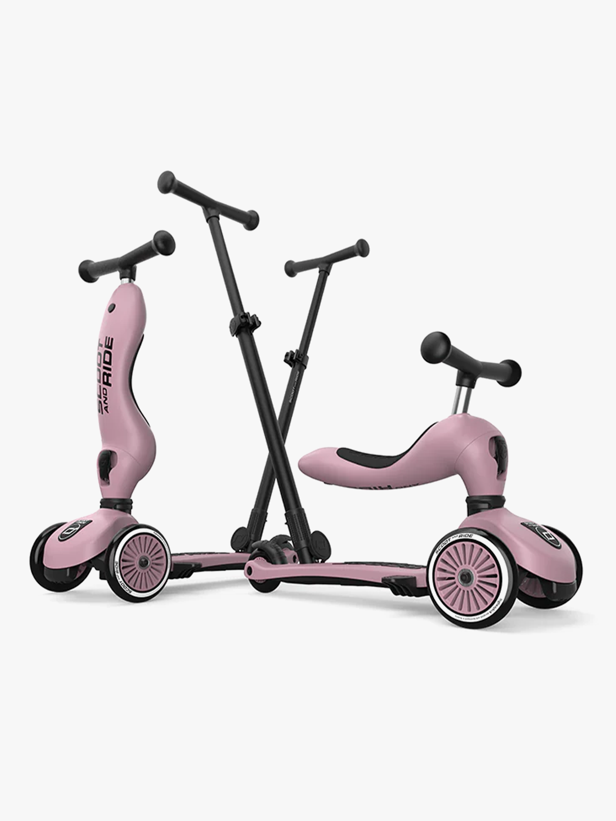 Scoot - Ride Sparkesykkel Highwaykick 1 Push & Go Wildberry