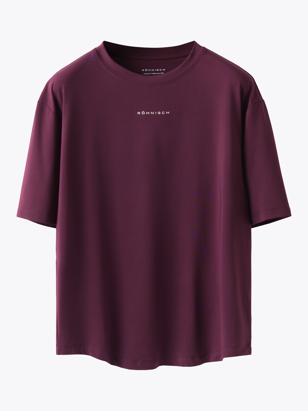 Röhnisch Enduro Relaxed Tee Burgunder