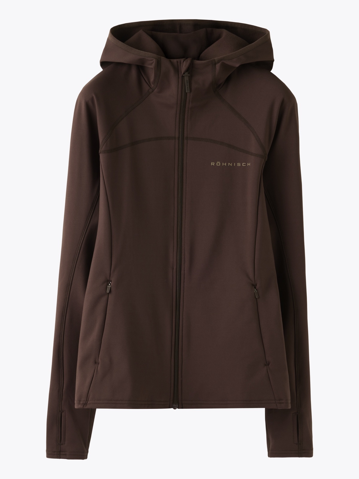 Röhnisch Thermaflow Hood Full Zip Brun