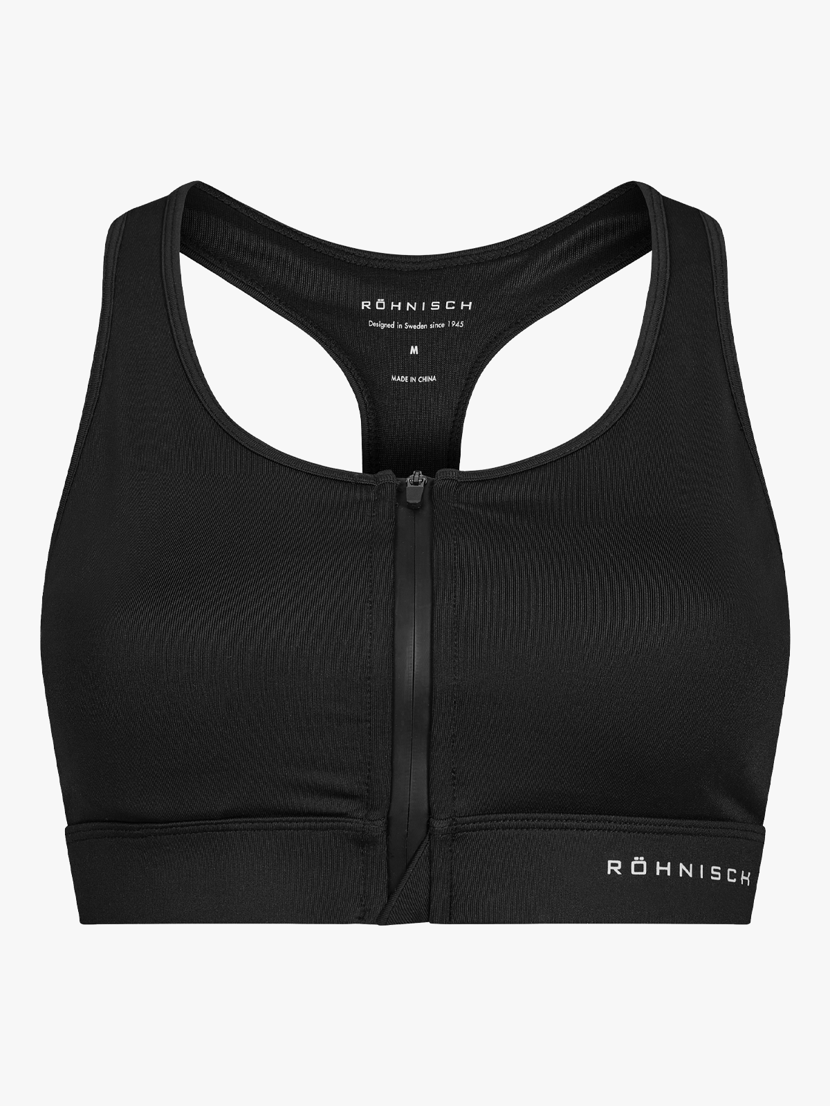 Röhnisch Essential Zip Sportsbra Black