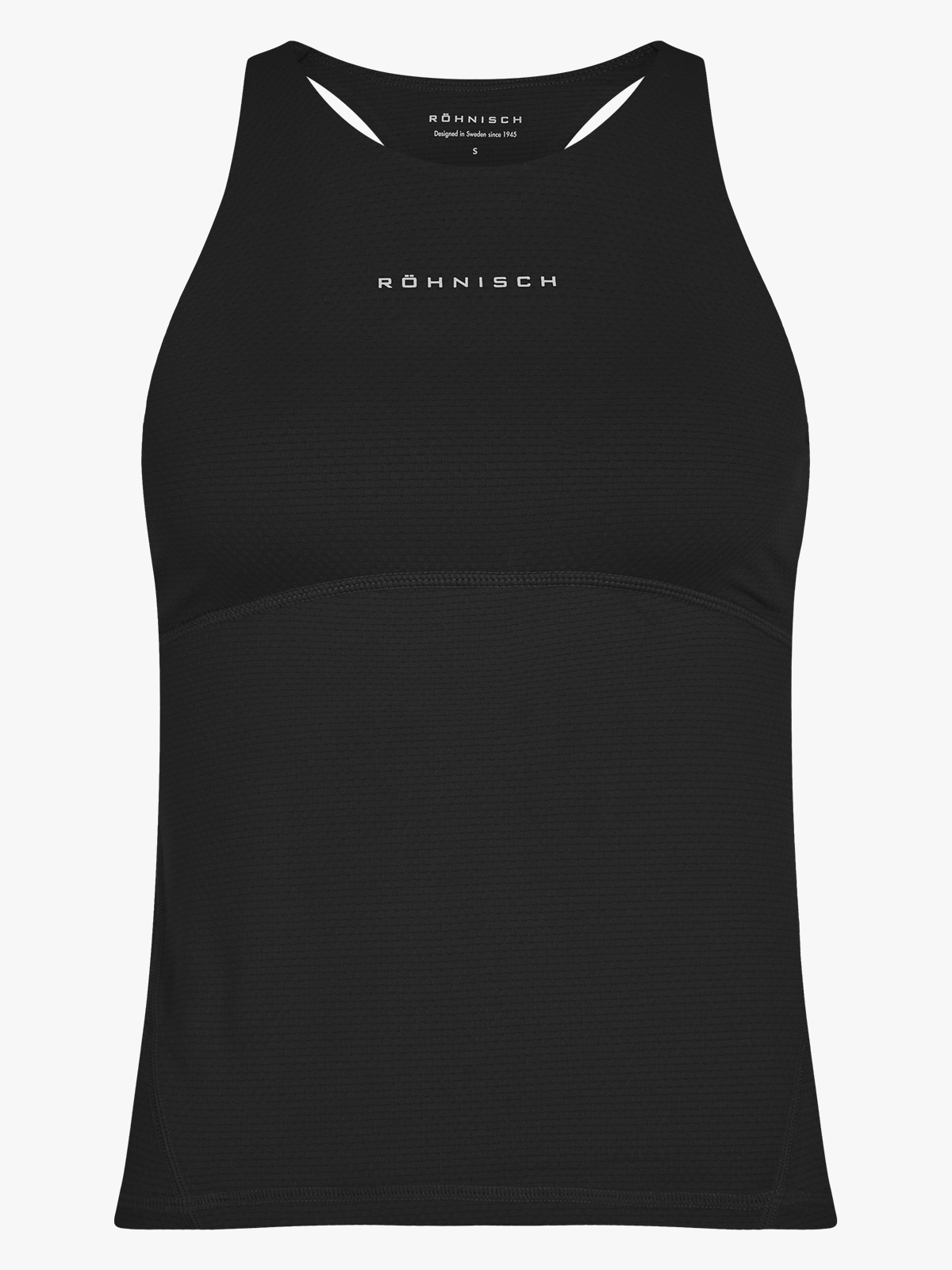 Röhnisch Jacquard Tank Black