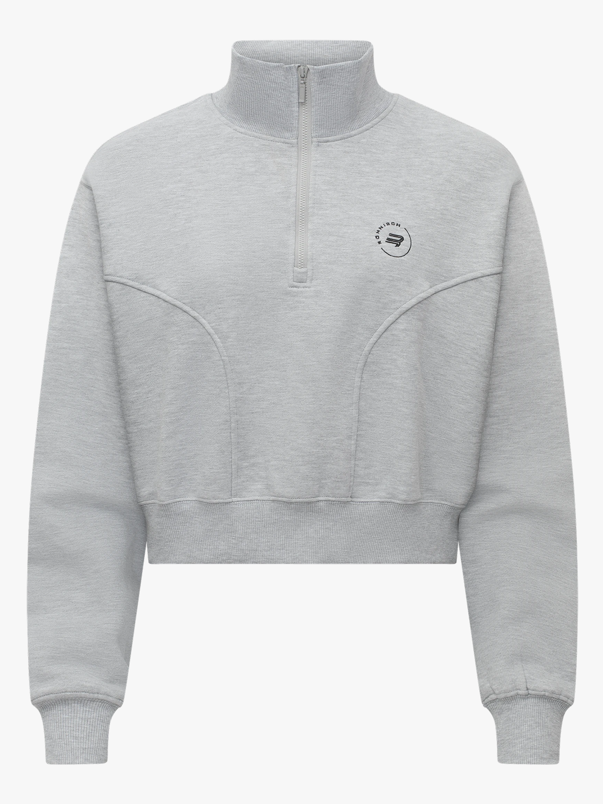 Röhnisch Soft Sweat Half Zip Grey Melange
