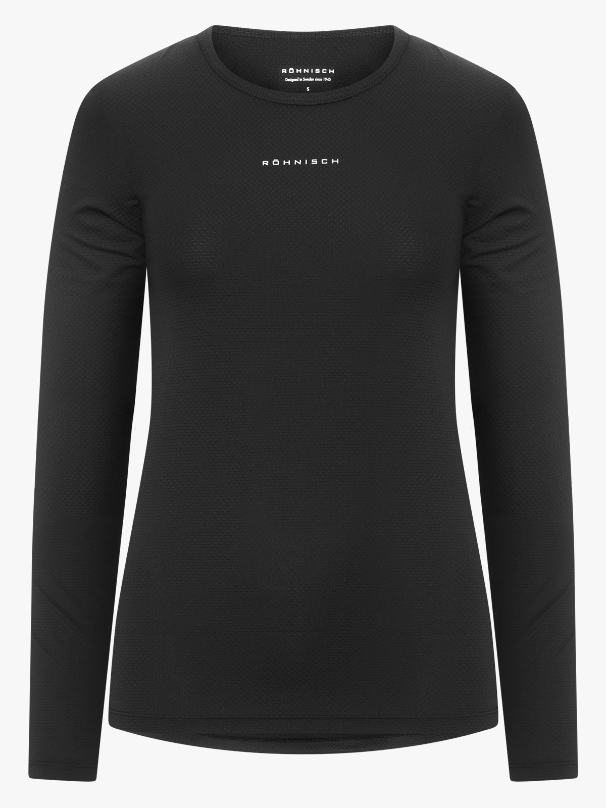 Röhnisch Jacquard Long Sleeve Top Black