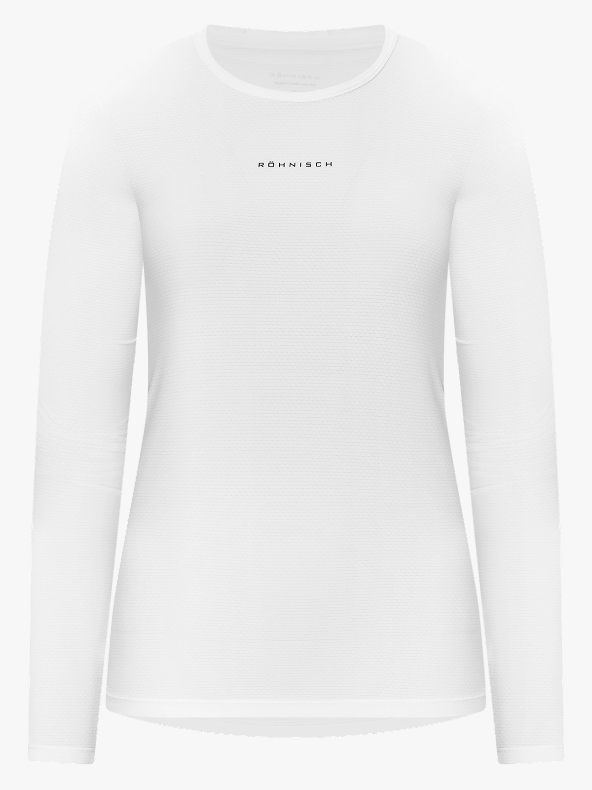 Röhnisch Jacquard Long Sleeve Top White