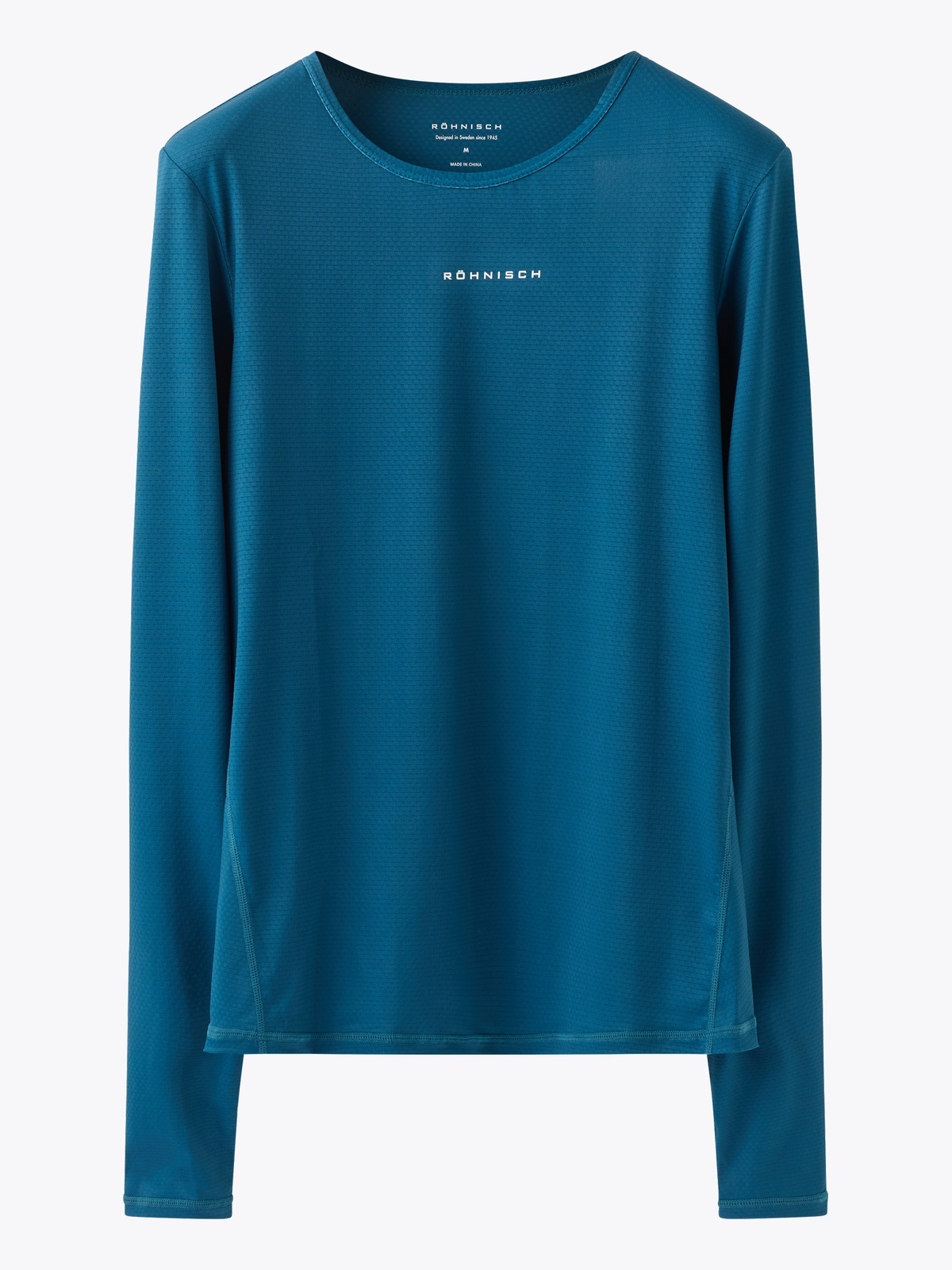 Röhnisch Jacquard Long Sleeve Top Blå