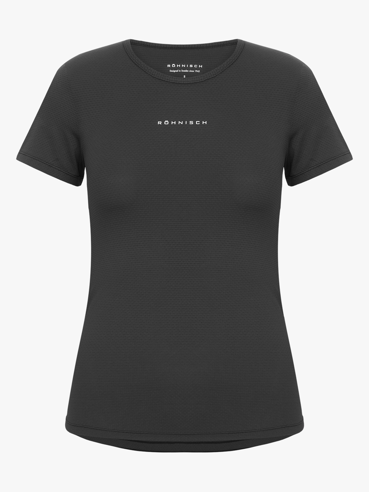 Röhnisch Jacquard Short Sleeve Top Black