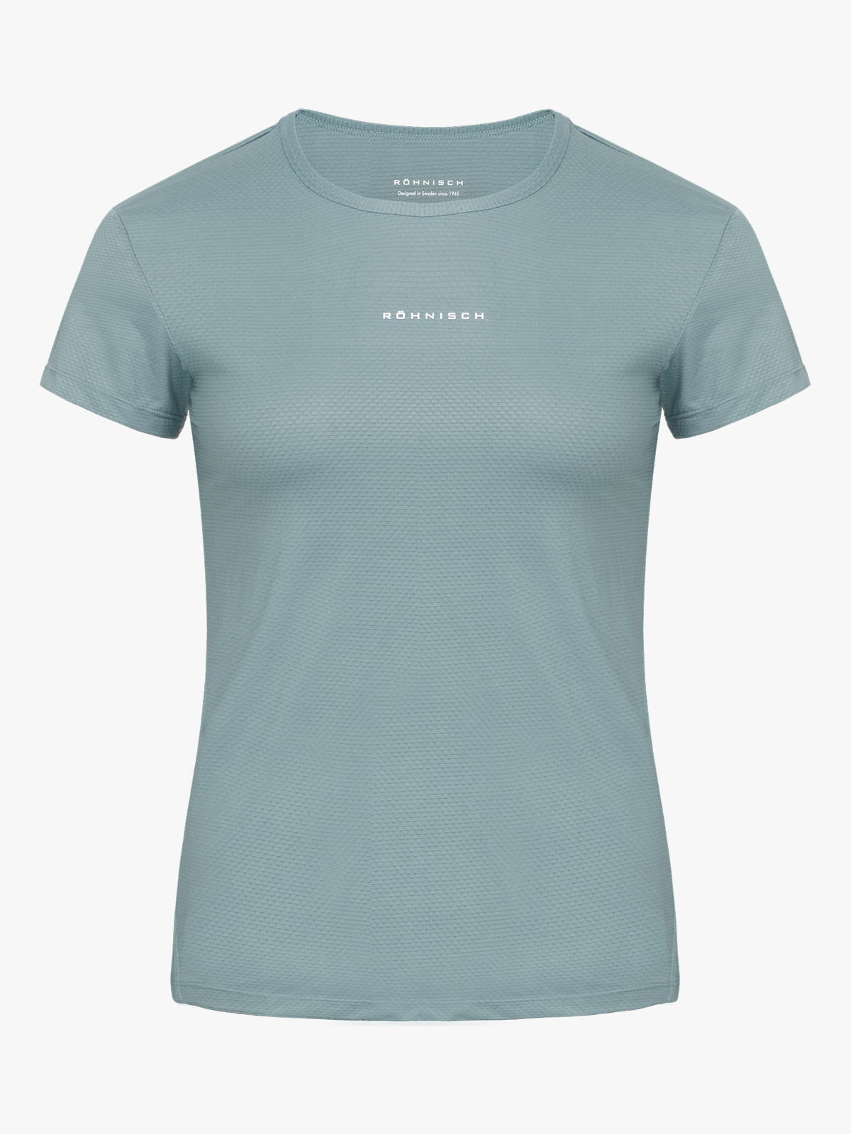 Röhnisch Jacquard Short Sleeve Top Stormy Sea