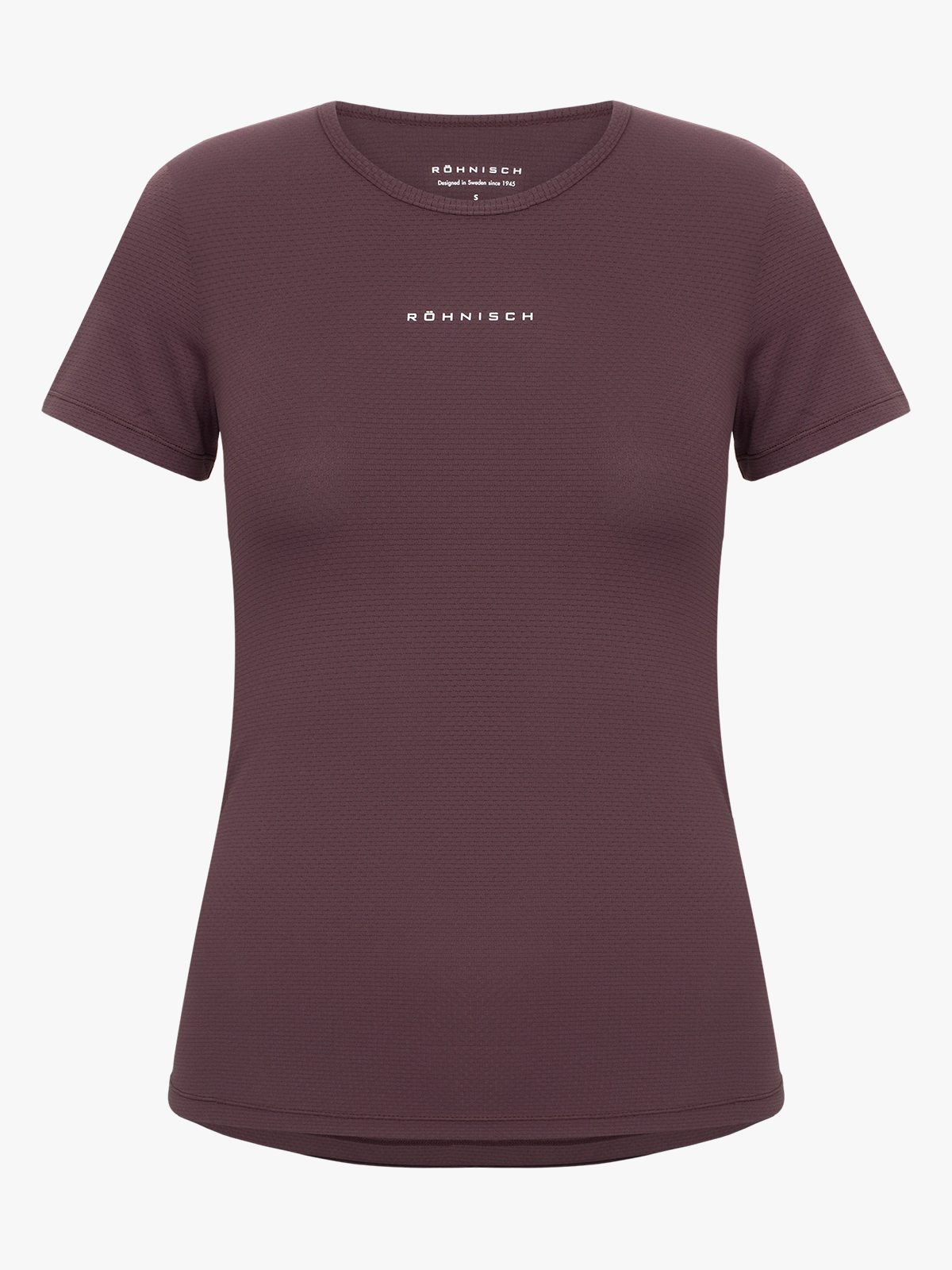 Röhnisch Jacquard Short Sleeve Top Huckleberry