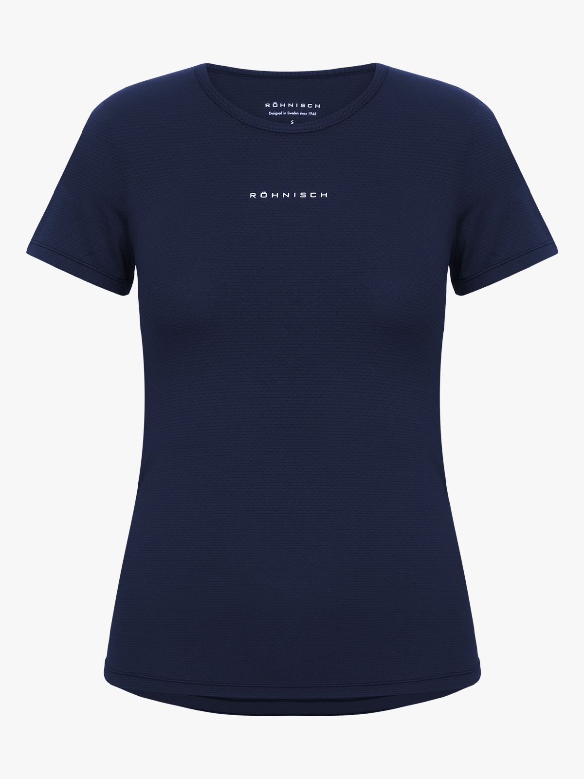 Röhnisch Jacquard Short Sleeve Top Indigo