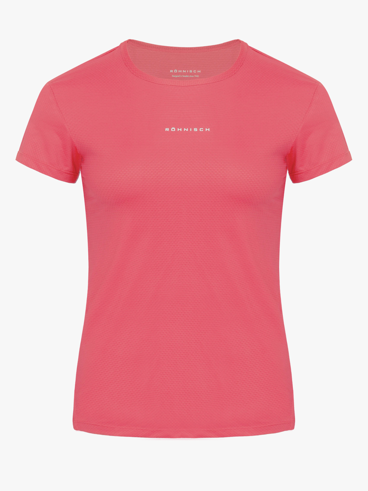 Röhnisch Jacquard Short Sleeve Top Fruit Dove