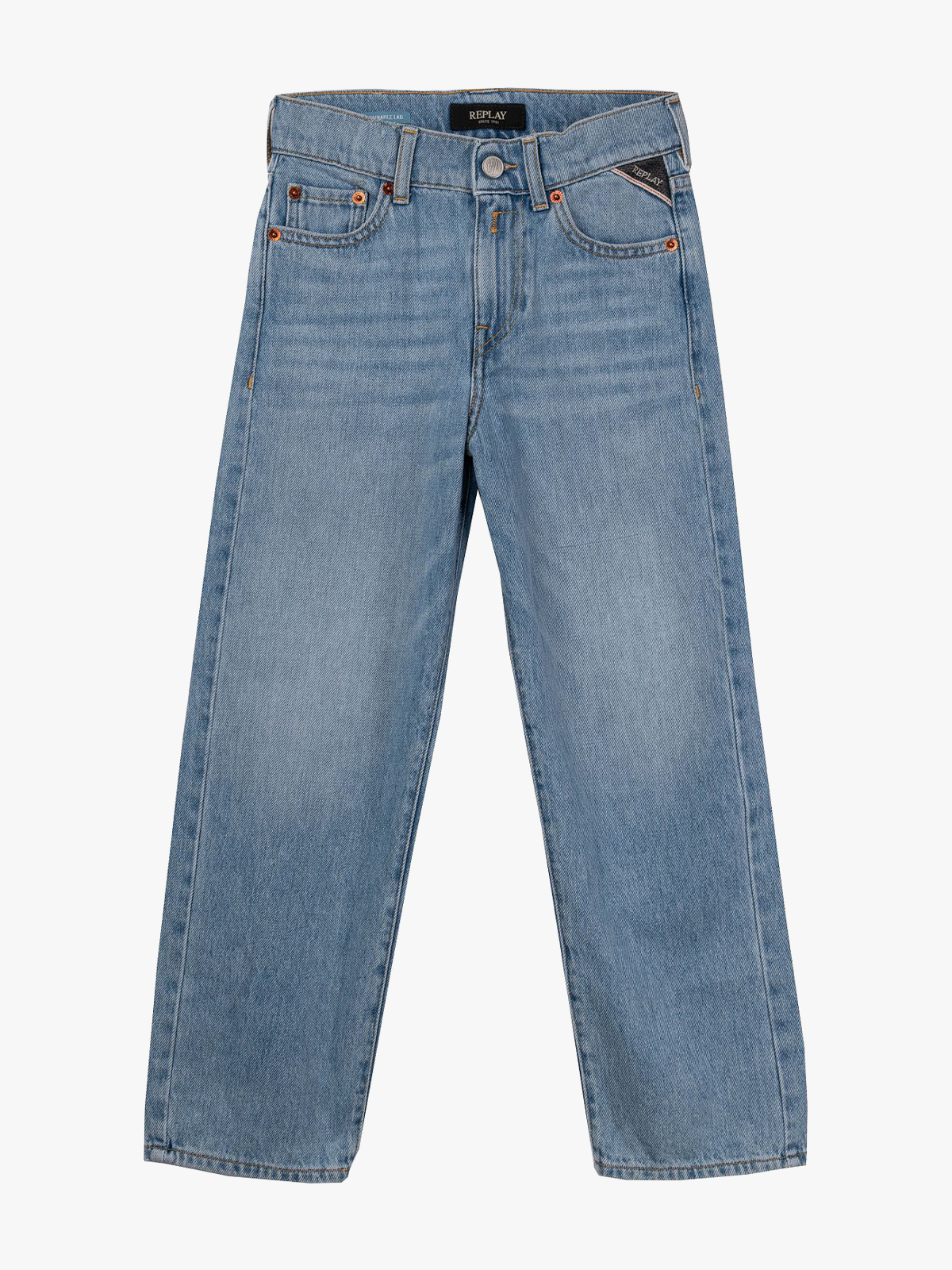 Replay 9Zero1 Straight Light Blue