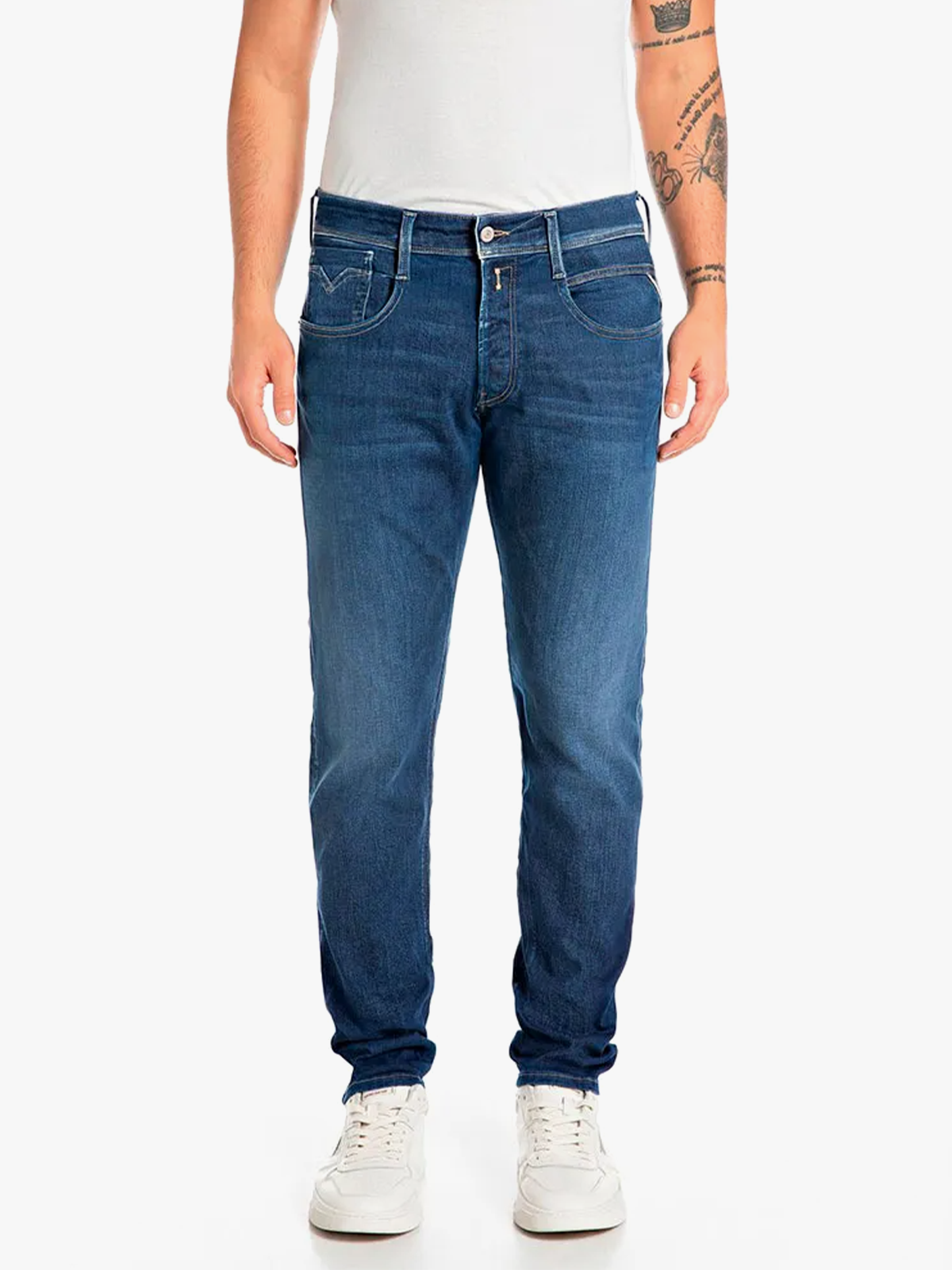 Replay Grover Comfortstretch Dark Blue Denim