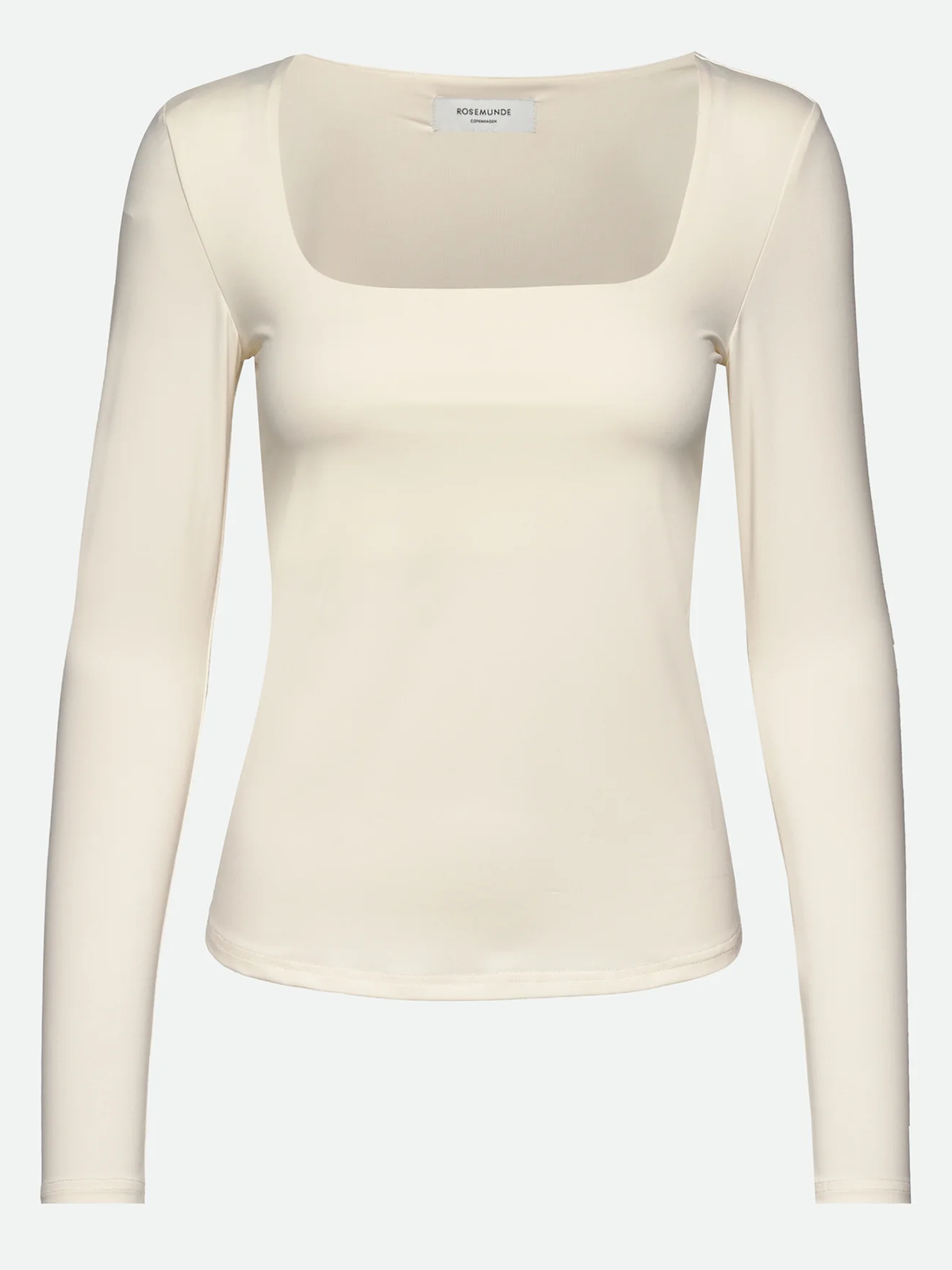 Rosemunde Billie Reversible Long Sleeve Short T-shirt Ivory