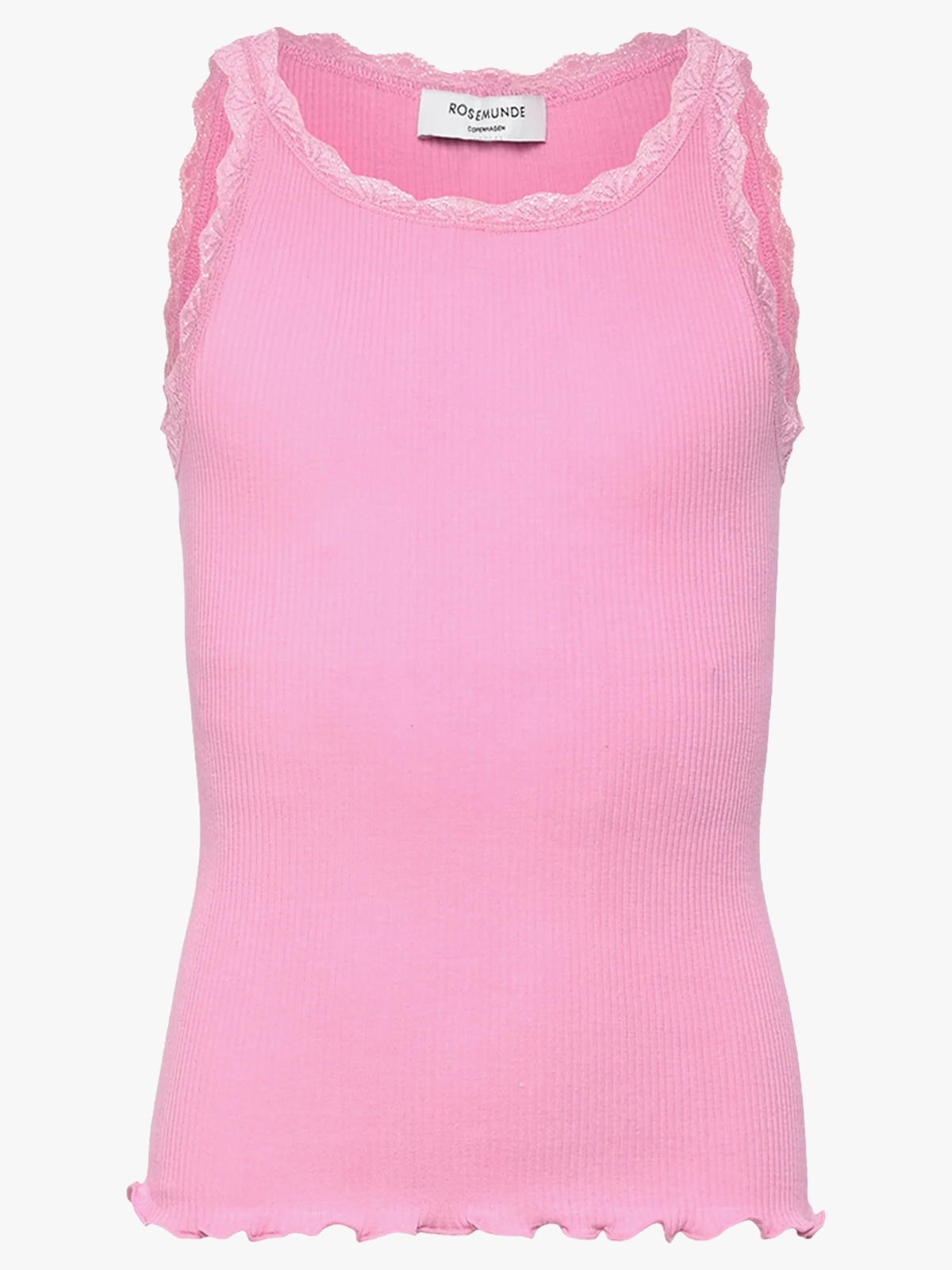 Rosemunde Balta Sleeveless Short Lace Top Prism Pink