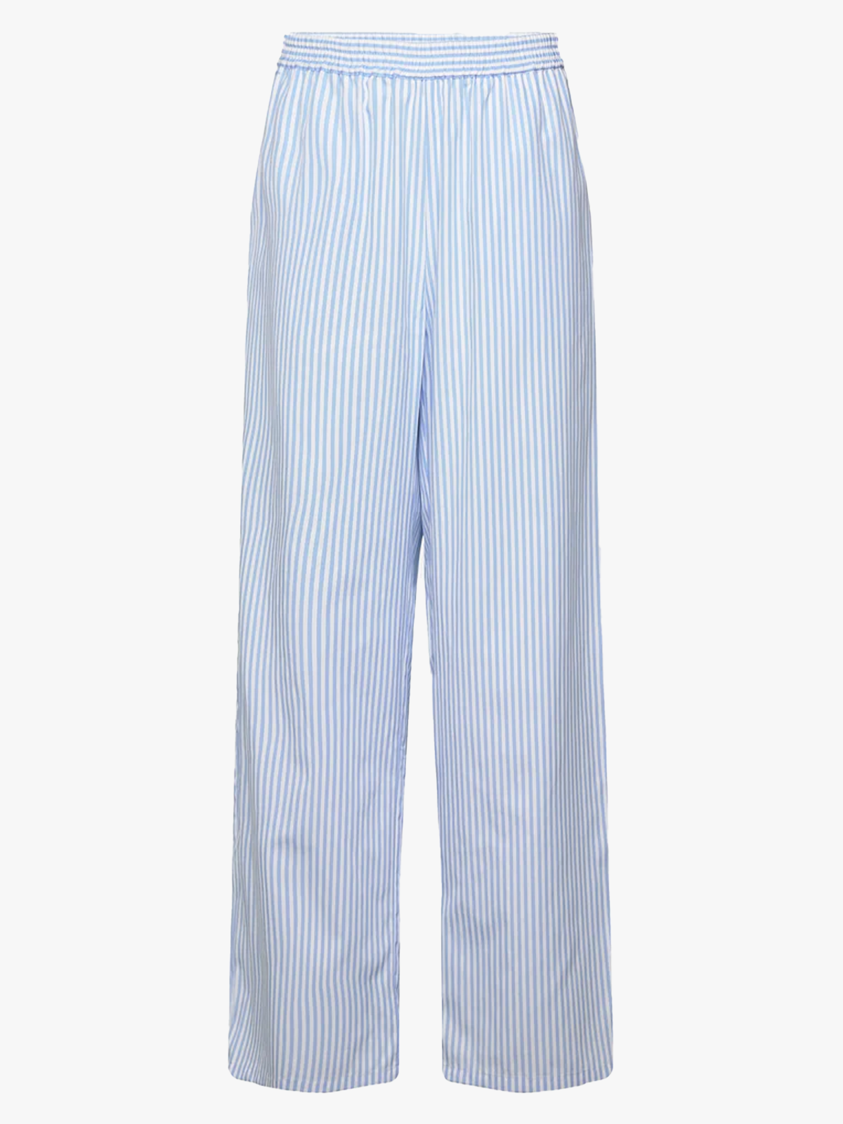 Rosemunde Ivy Straight Trousers Little Boy Blue Stripe