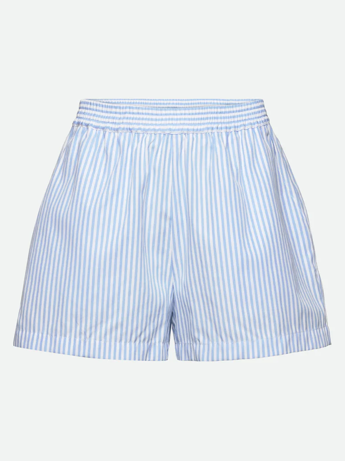 Rosemunde Ivy Straight Shorts Little Boy Blue Stripe