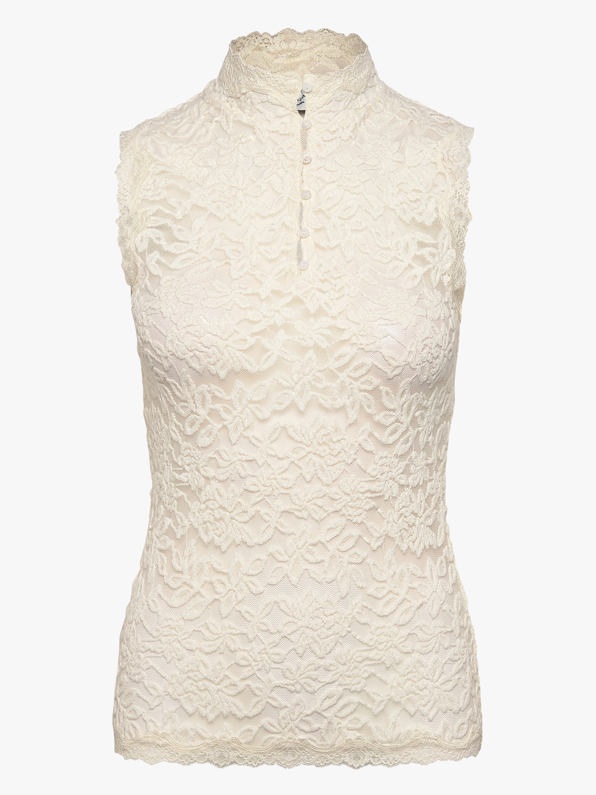 Rosemunde Delicia Lace Top Beige