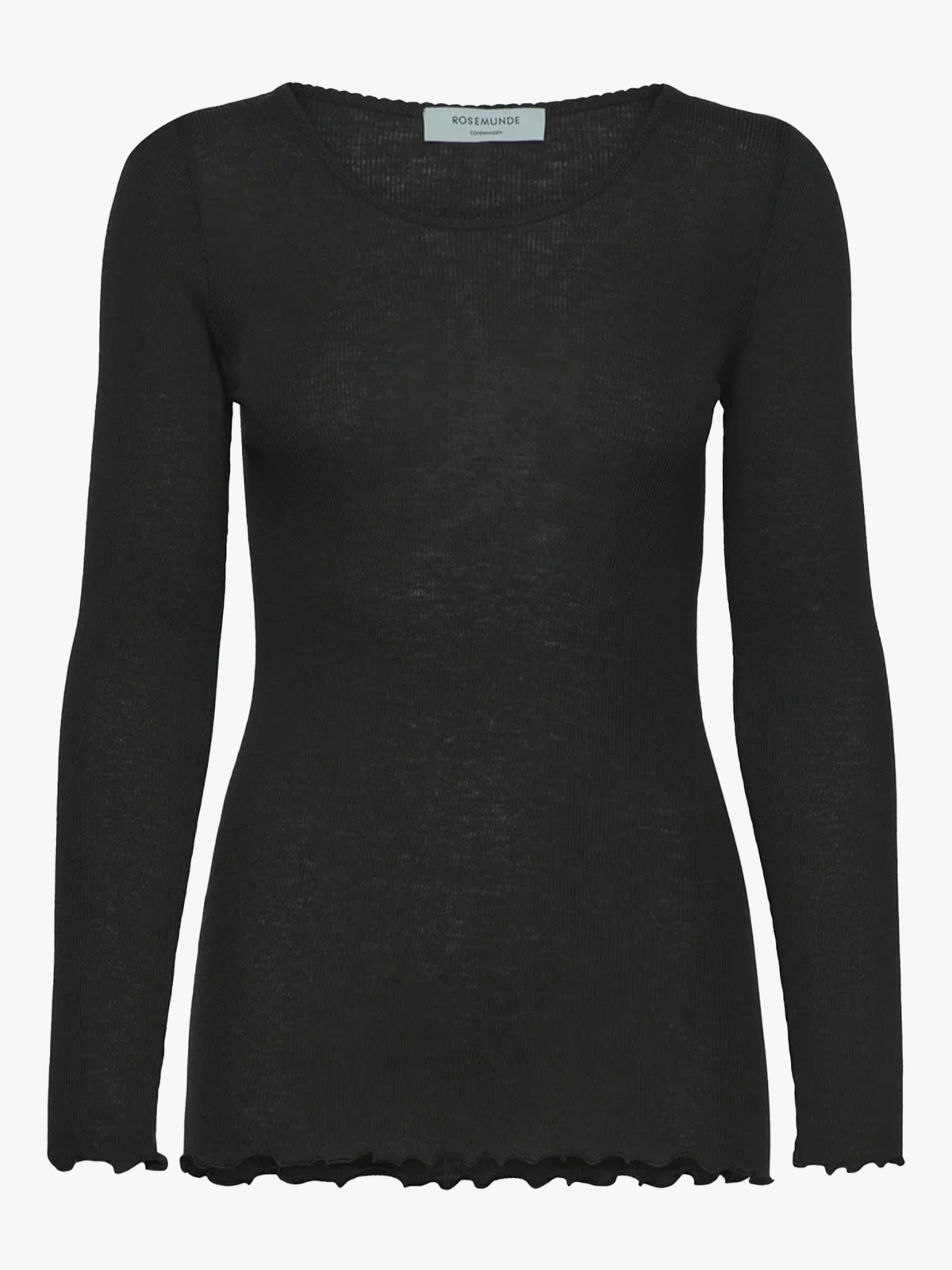Rosemunde Burlington Long Sleeve Regular O-Neck Black