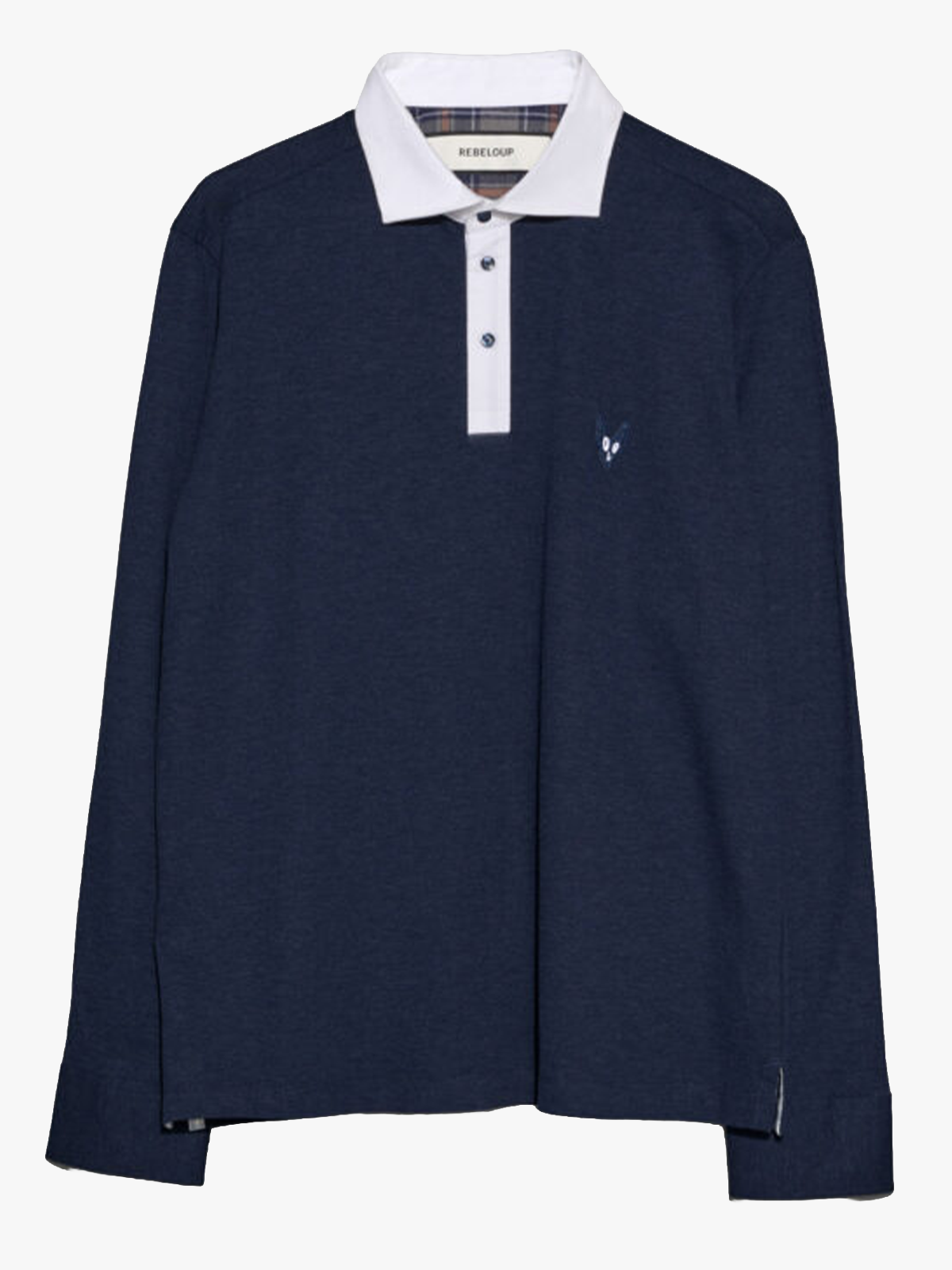 Rebeloup Adam Melange Knit Navy