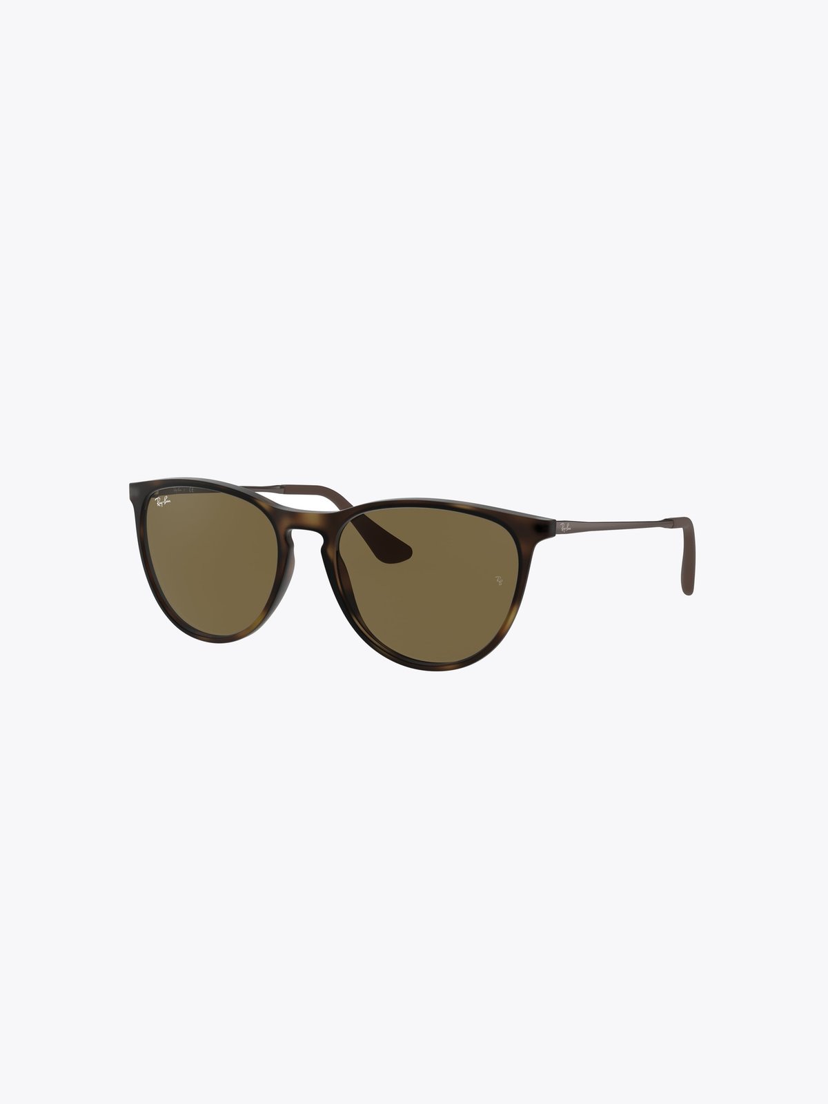 Ray-Ban Erika Jr Ramme: Matte Havana / Linser: Brown