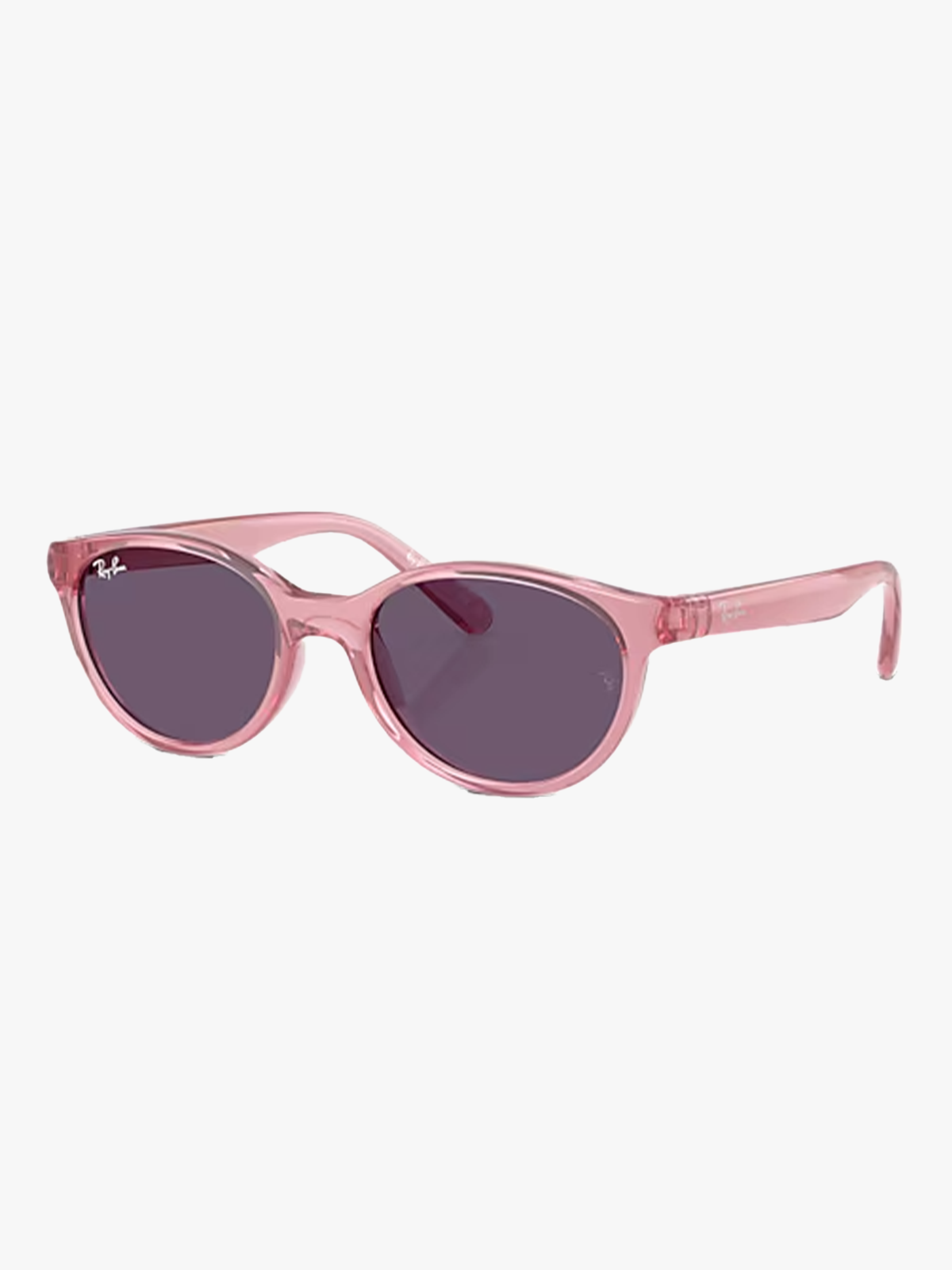 Ray-Ban 0RJ9080S Jr Ramme: Polished Transparent Pink / Linser: Violet
