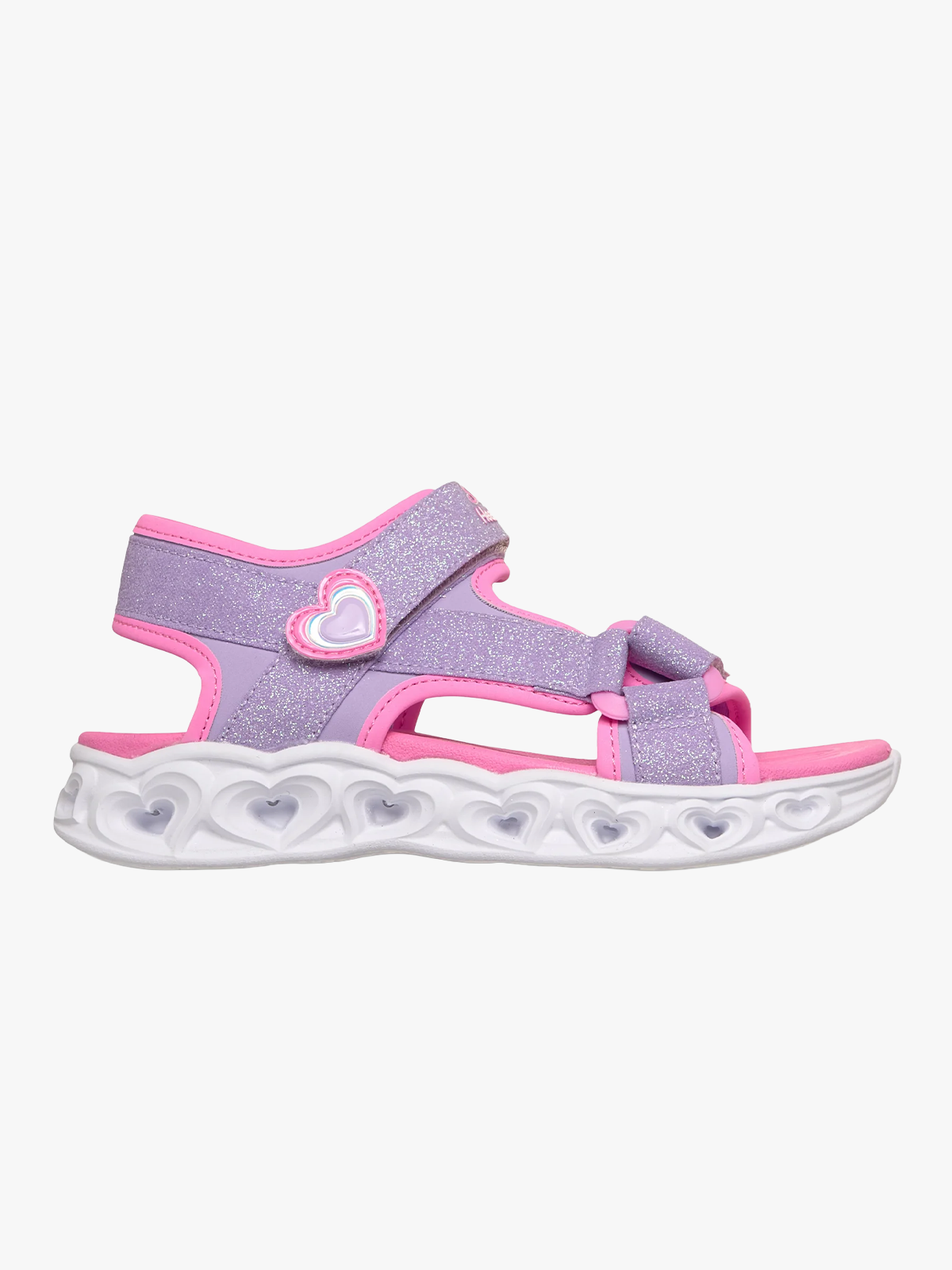 Skechers Heart Lights Sandals Lilla