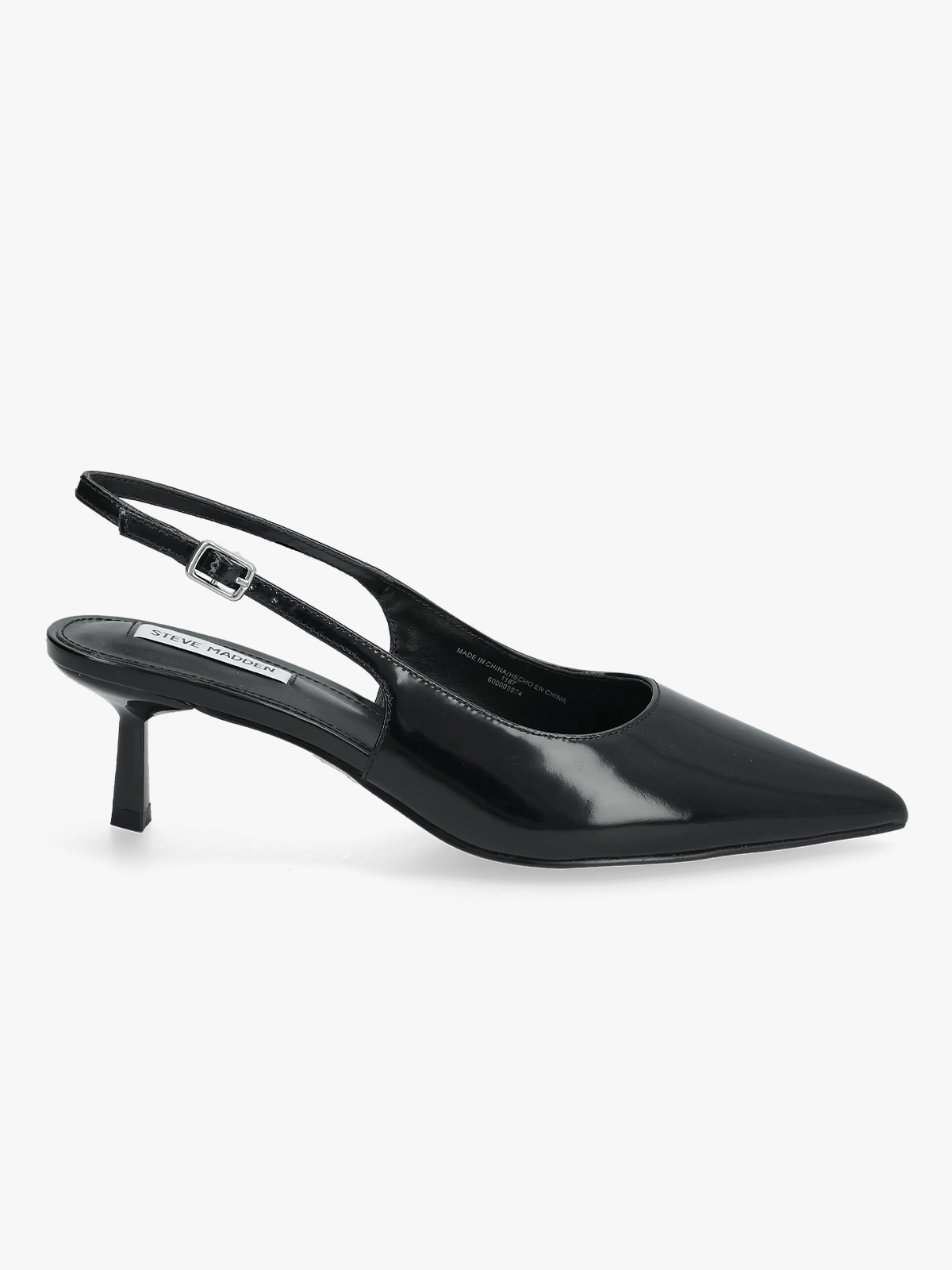 Steve Madden Korra Black Box Leather