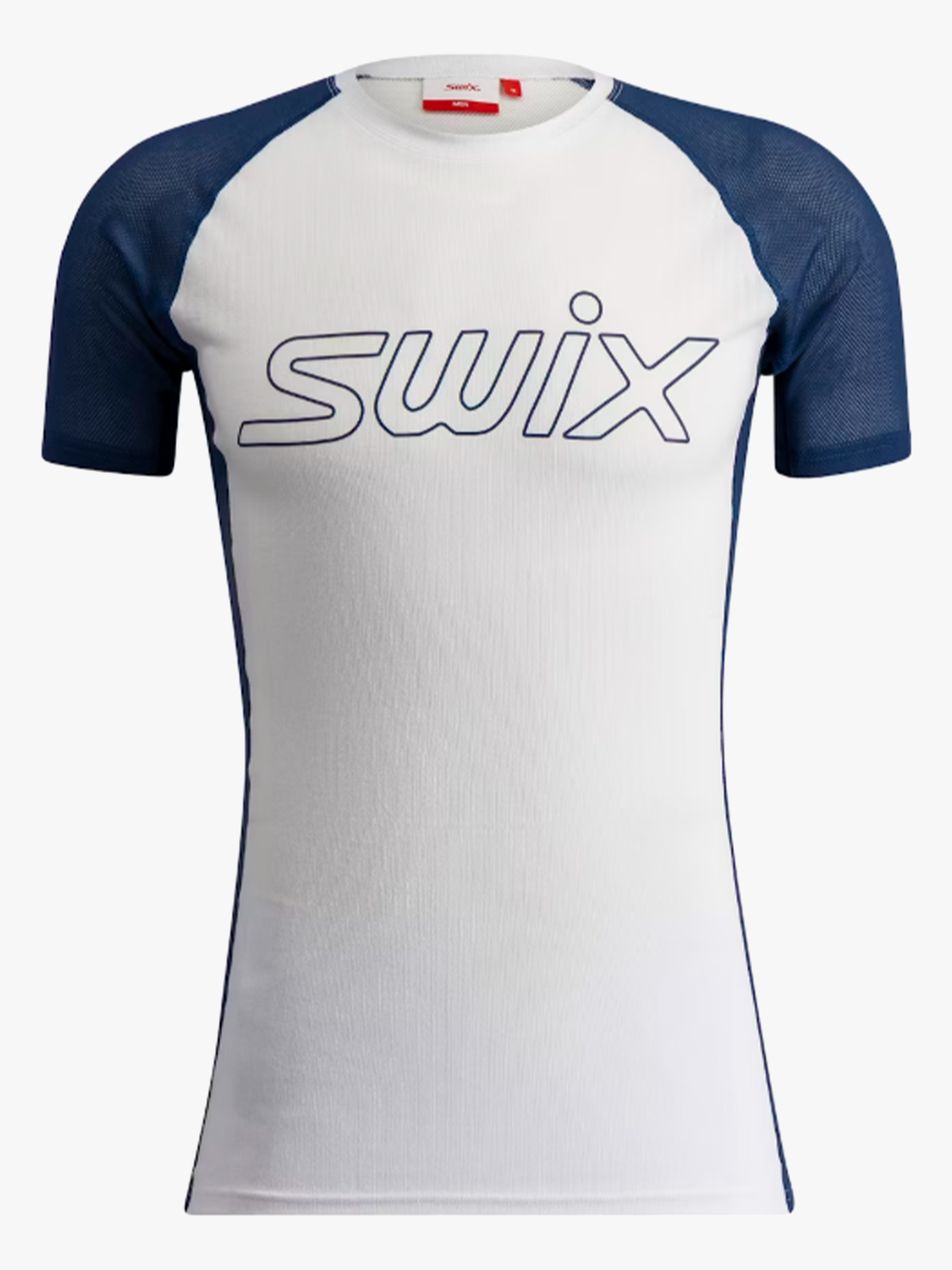 Swix RaceX Light Short Sleeve Bright White / Lake Blue
