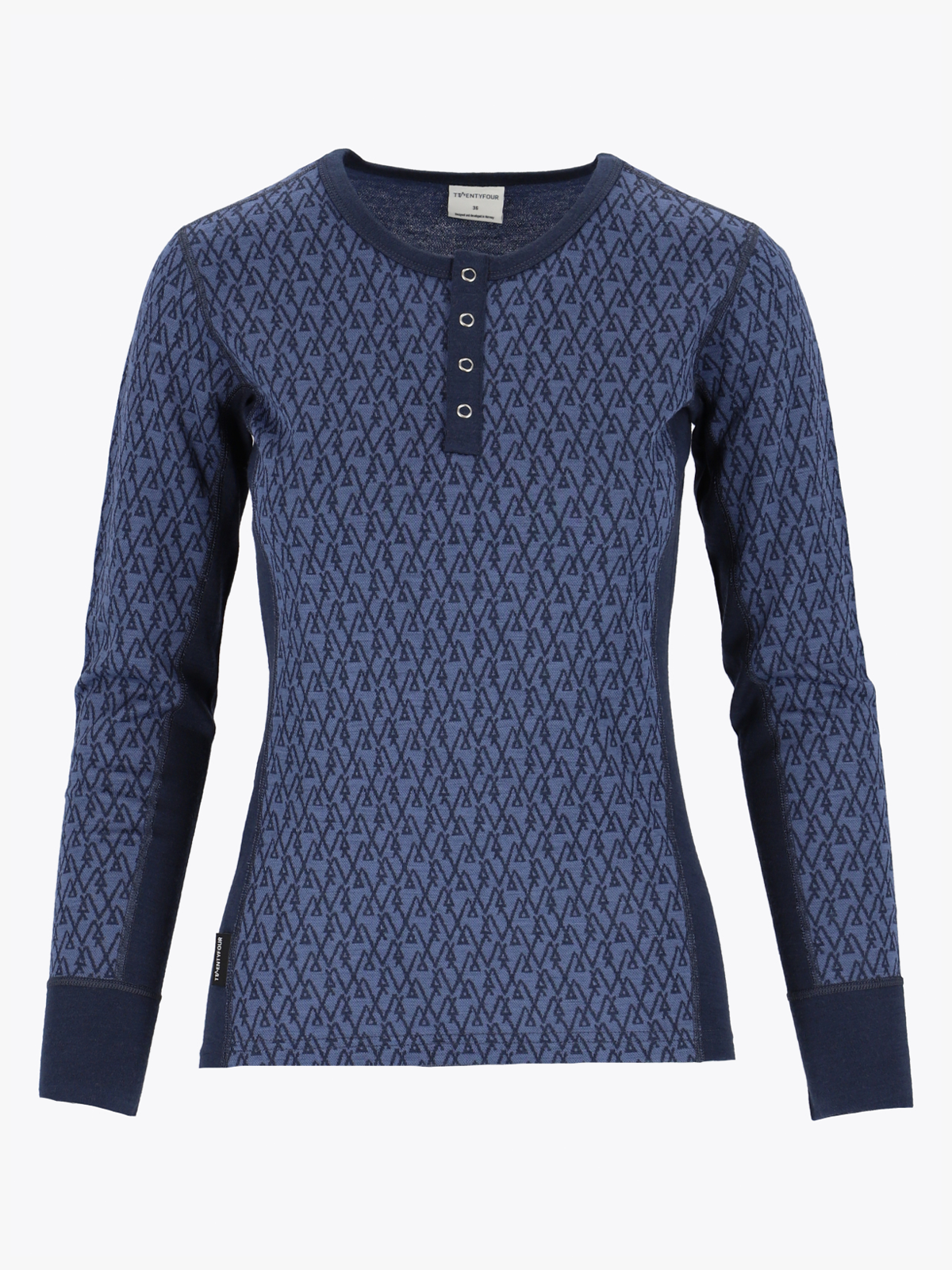 Twentyfour Aurora Aya Ulltopp Gråblå