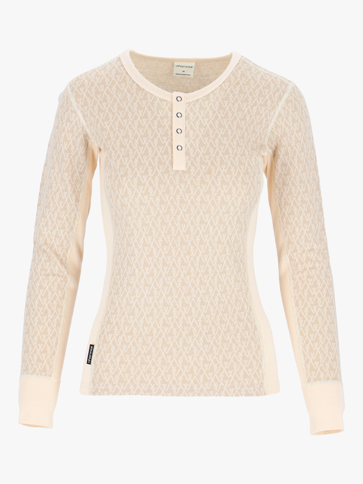 Twentyfour Aurora Aya Ulltopp Gråhvit