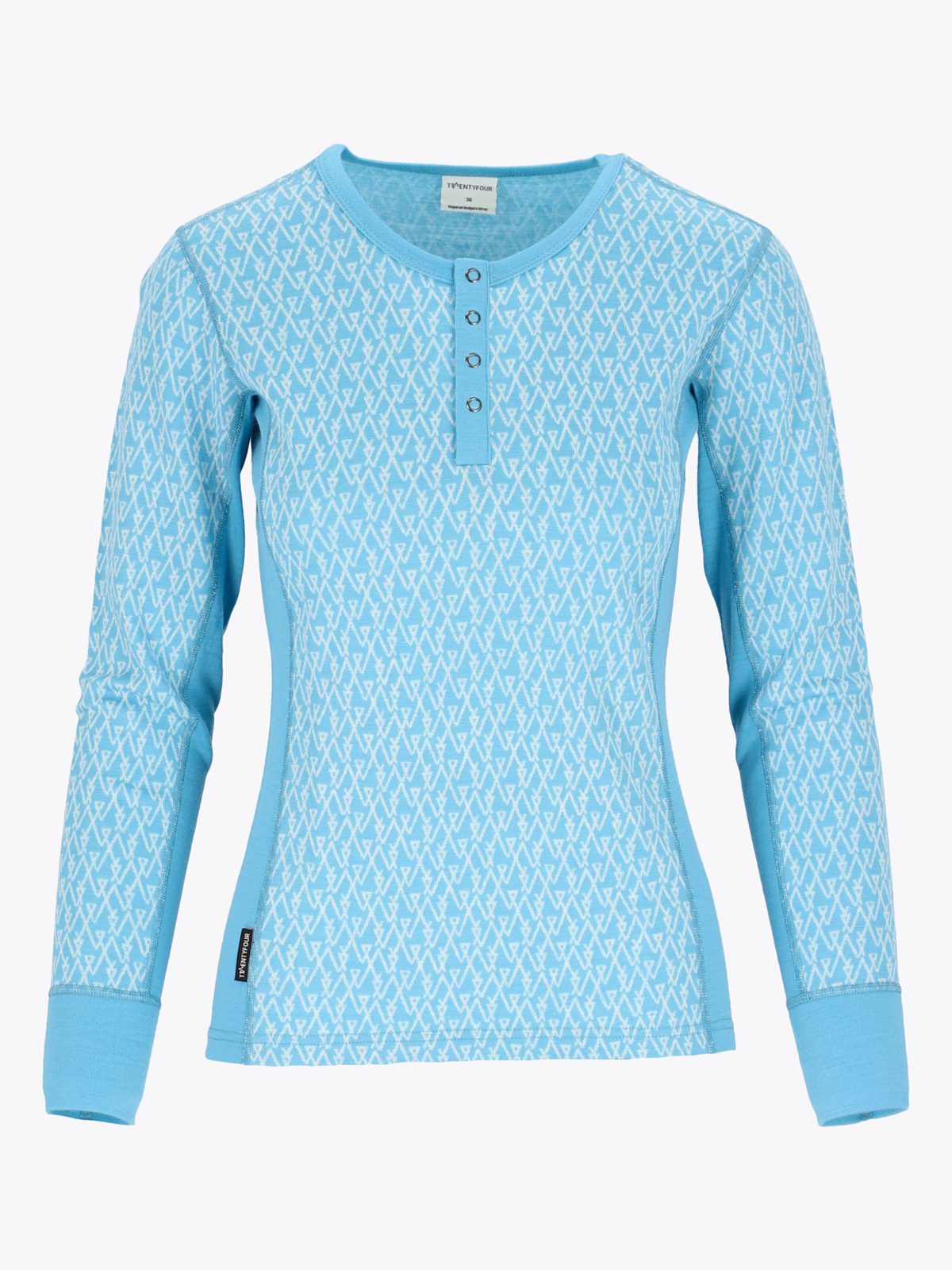 Twentyfour Aurora Aya Ulltopp Retro Blå