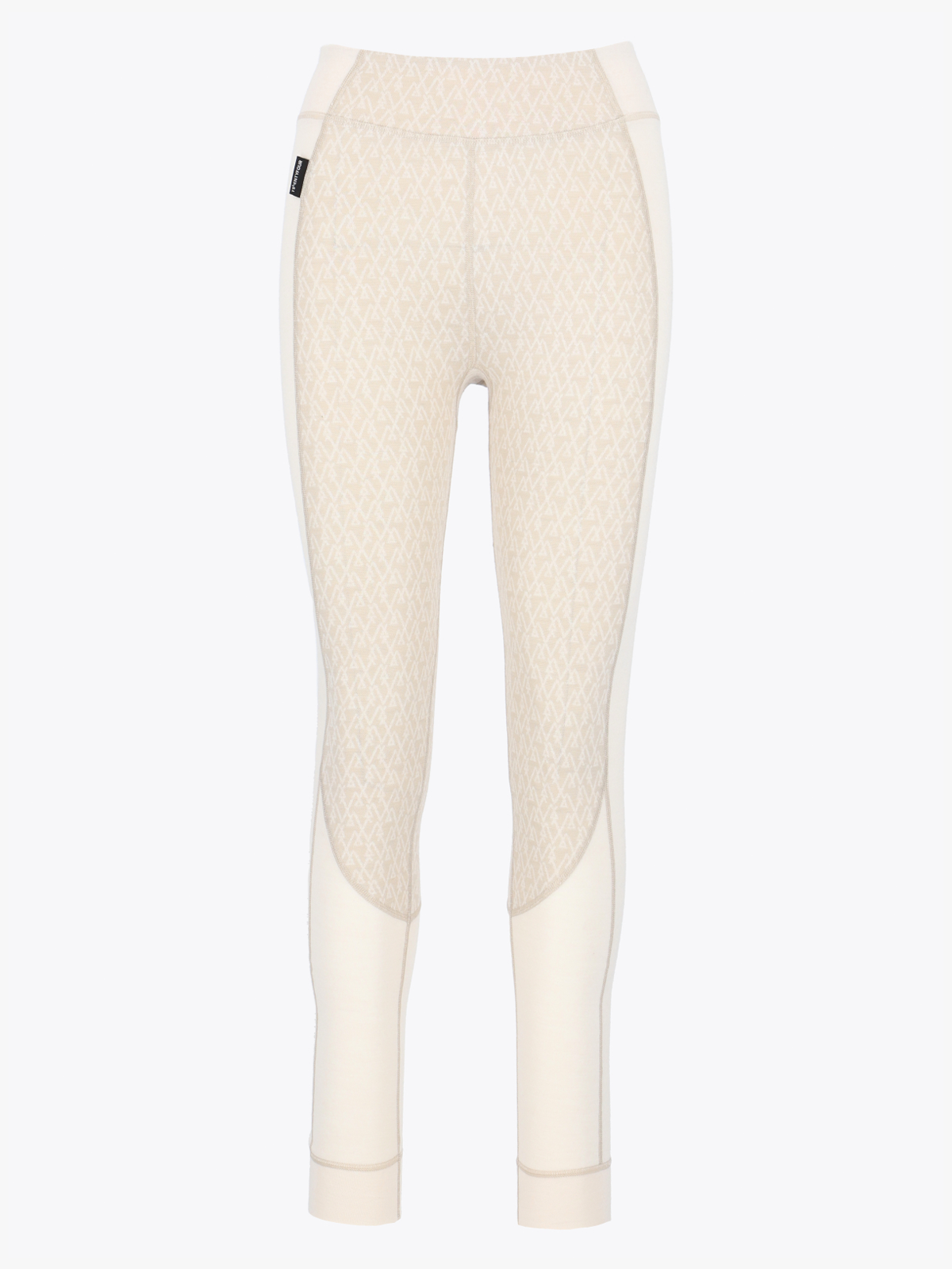 Twentyfour Aurora Aya Ulltights Gråhvit