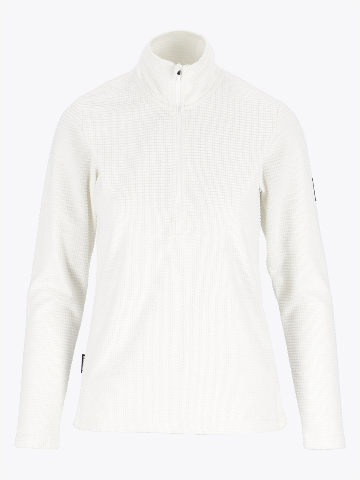 Twentyfour Flåm Half Zip Fleece Hvit