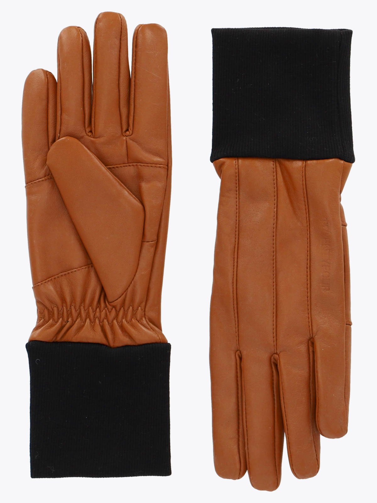 Twentyfour Mode Skinnhanske Lys Brun