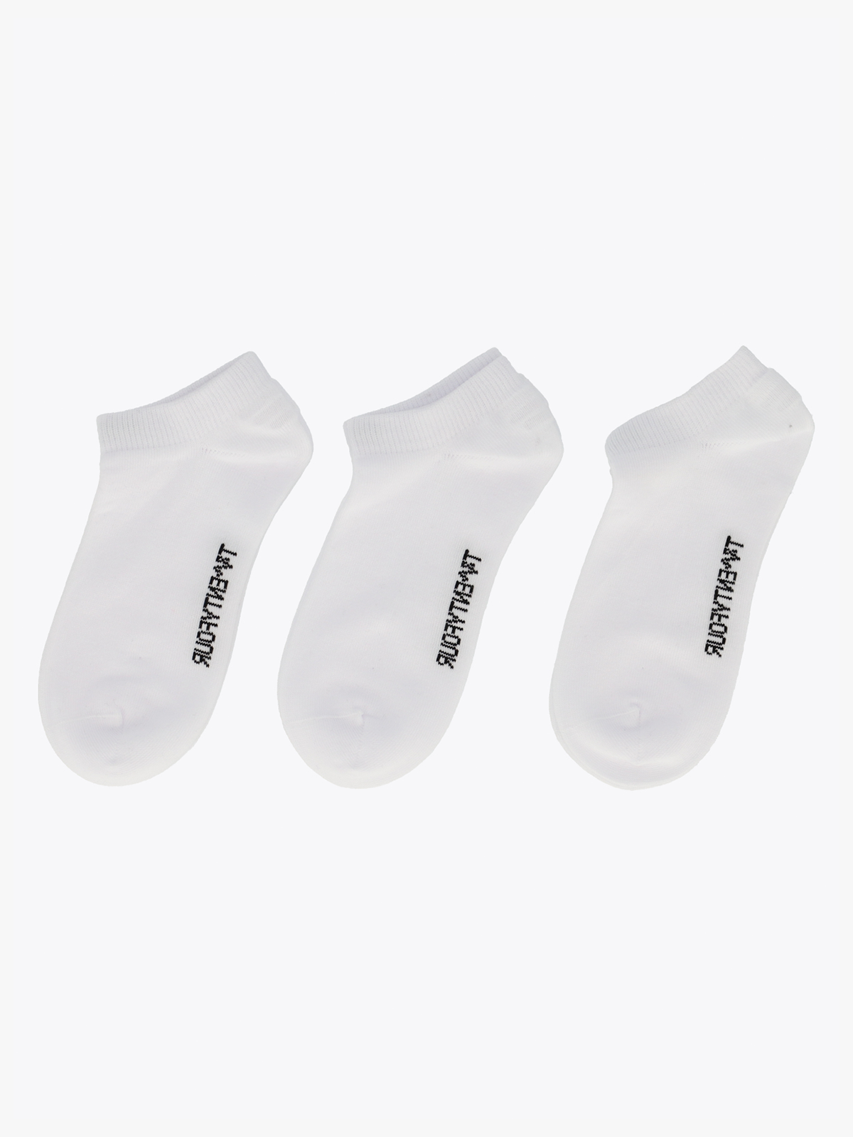 Twentyfour & Ankelsokk Sneaker 3-Pack Hvit