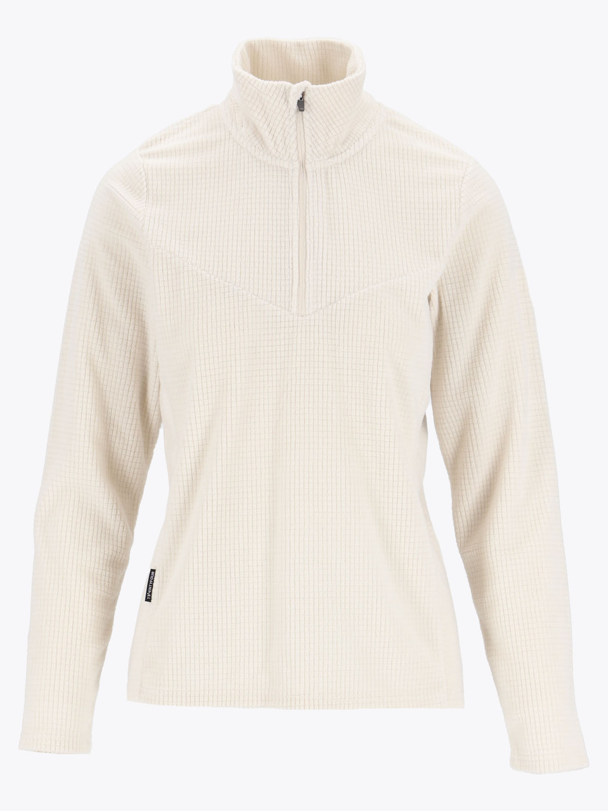 Twentyfour Venture Light Fleece Half Zip Gråhvit