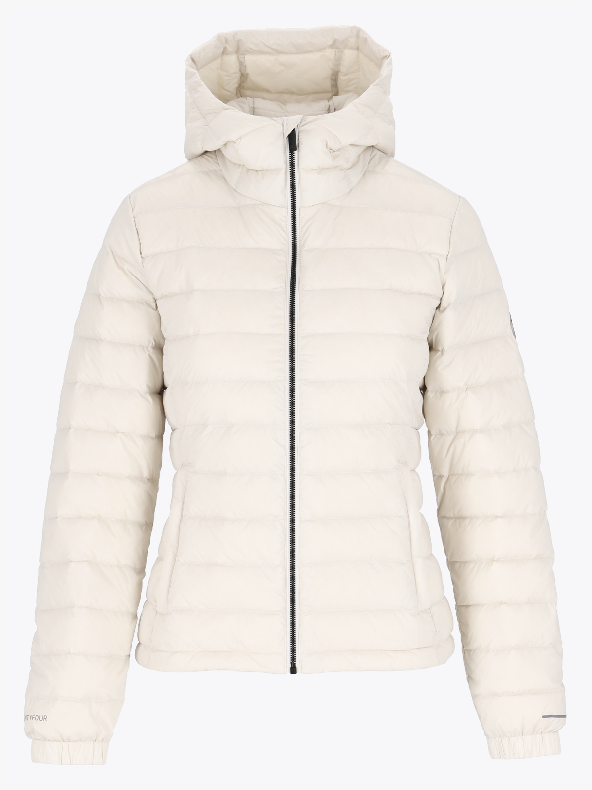 Twentyfour Aurora Lett Dunjakke Gråhvit