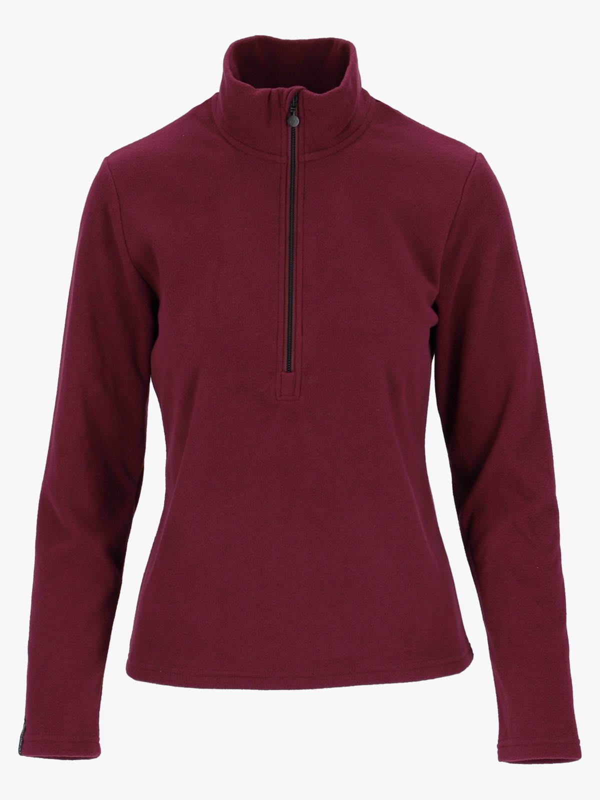 Twentyfour Aurora Half Zip Fleece Mørk burgunder