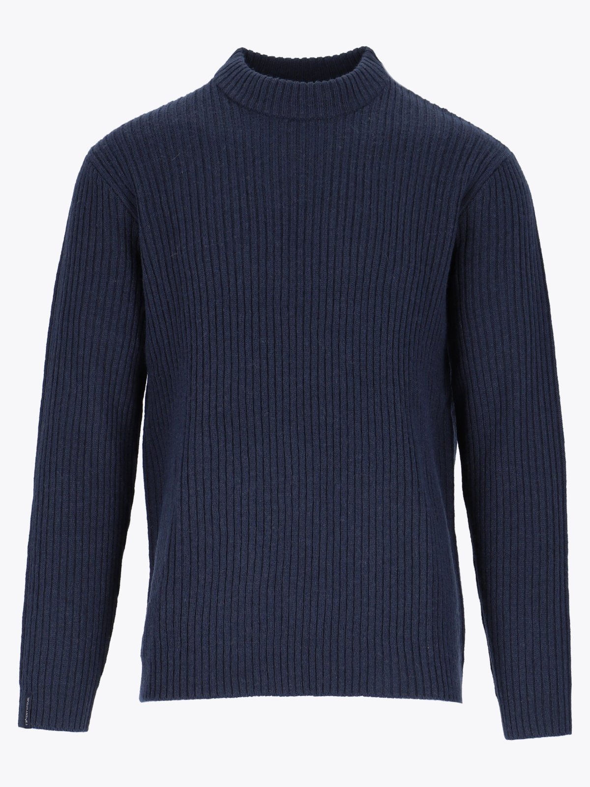 Twentyfour Mode Rib RN Sweater Marine