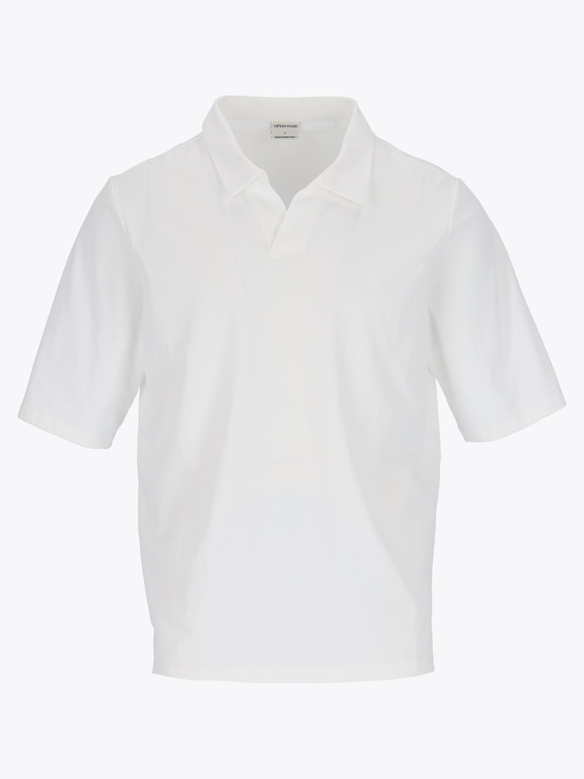Twentyfour Mode Flex Pique Hvit