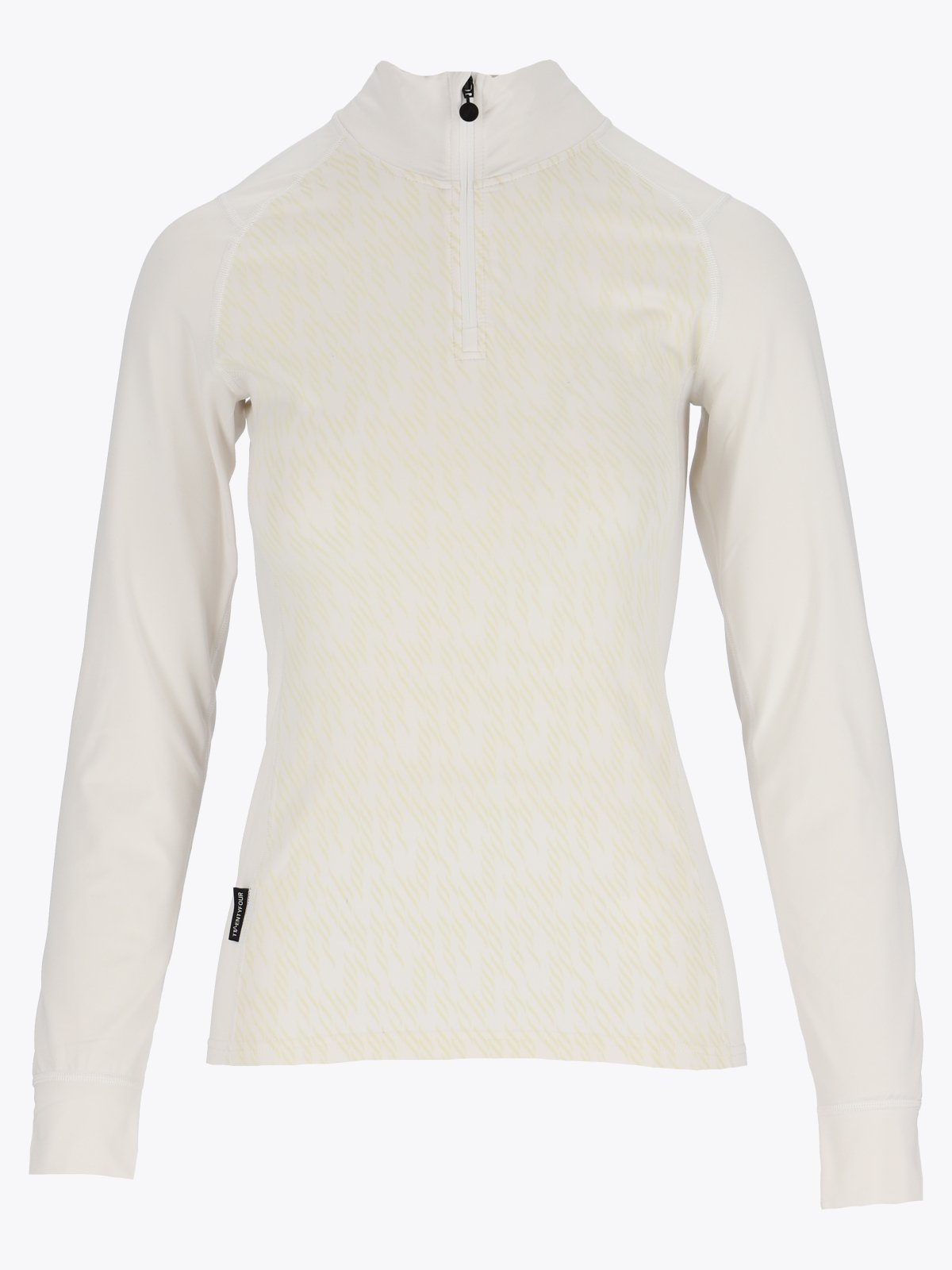 Twentyfour Aurora Baselayer Half Zip Hvit