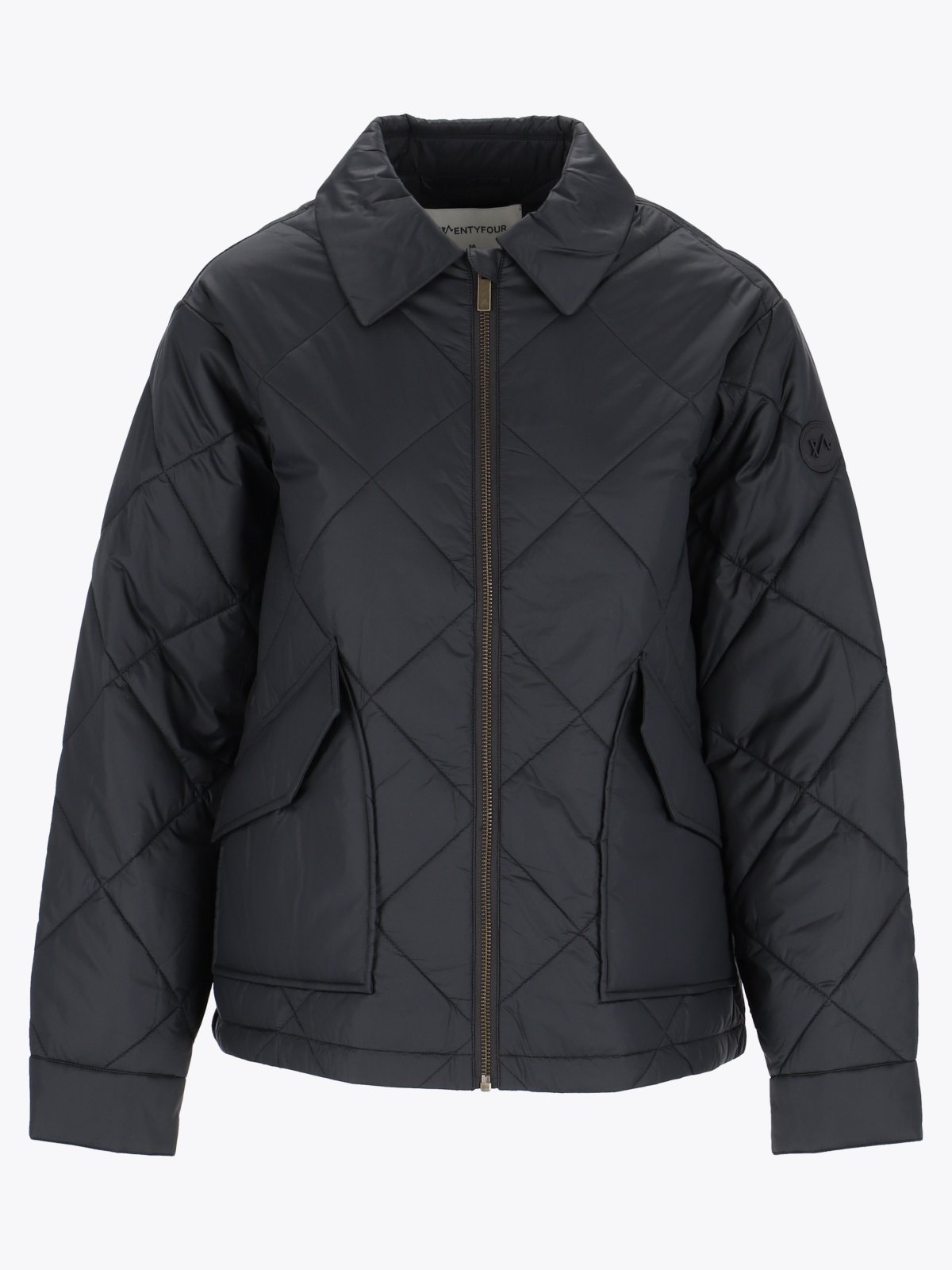 Twentyfour Mode Nora Quilted Jakke Sort