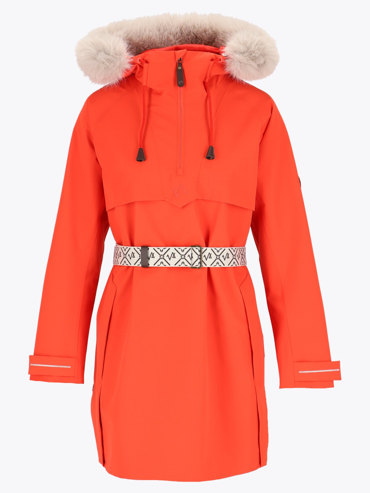 Twentyfour Legacy Saga Shell Anorak Klar rød