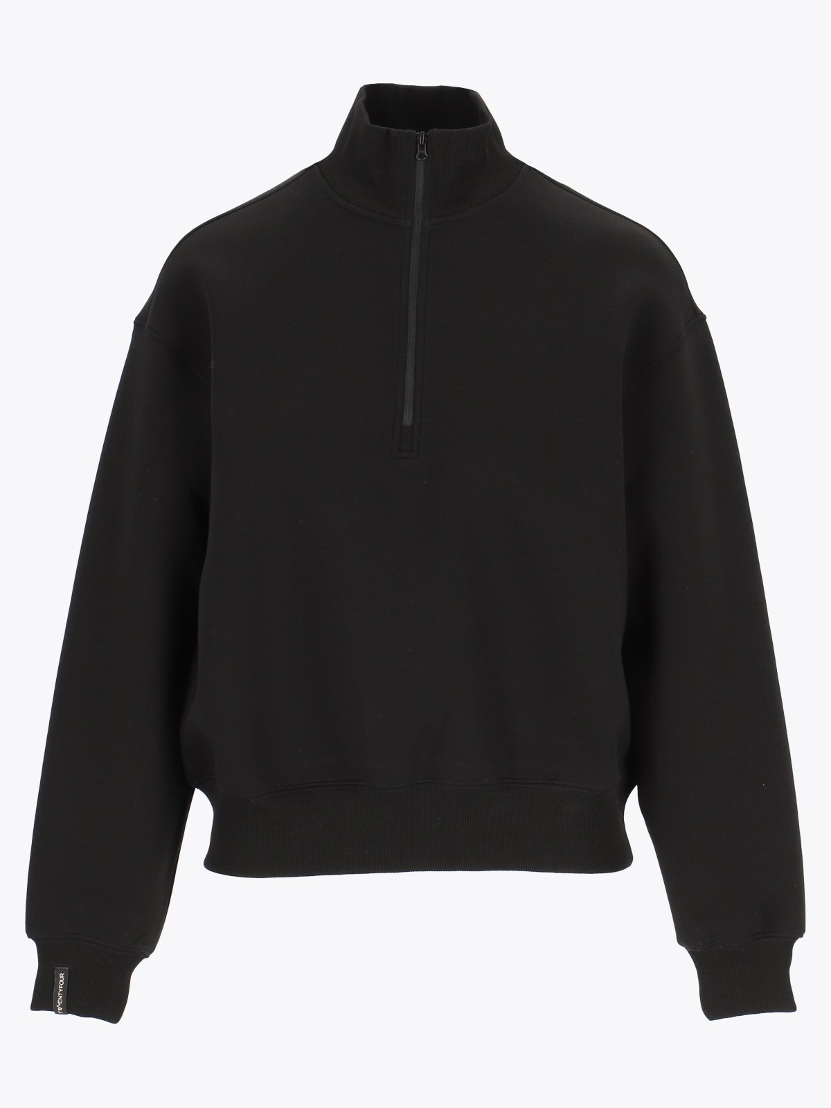 Twentyfour Mode Vivi Half Zip Genser Sort